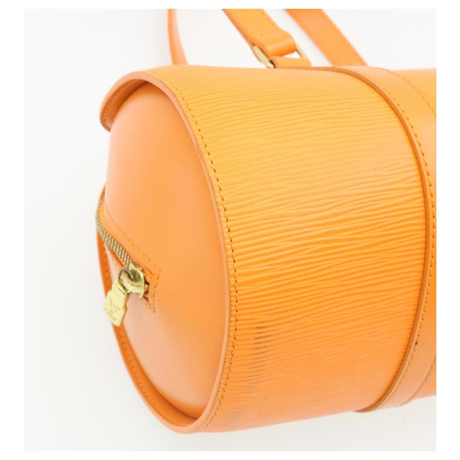 LOUIS VUITTON Epi Soufflot Hand Bag Orange M5222H LV Auth nh373 Leather  ref.468609 - Joli Closet