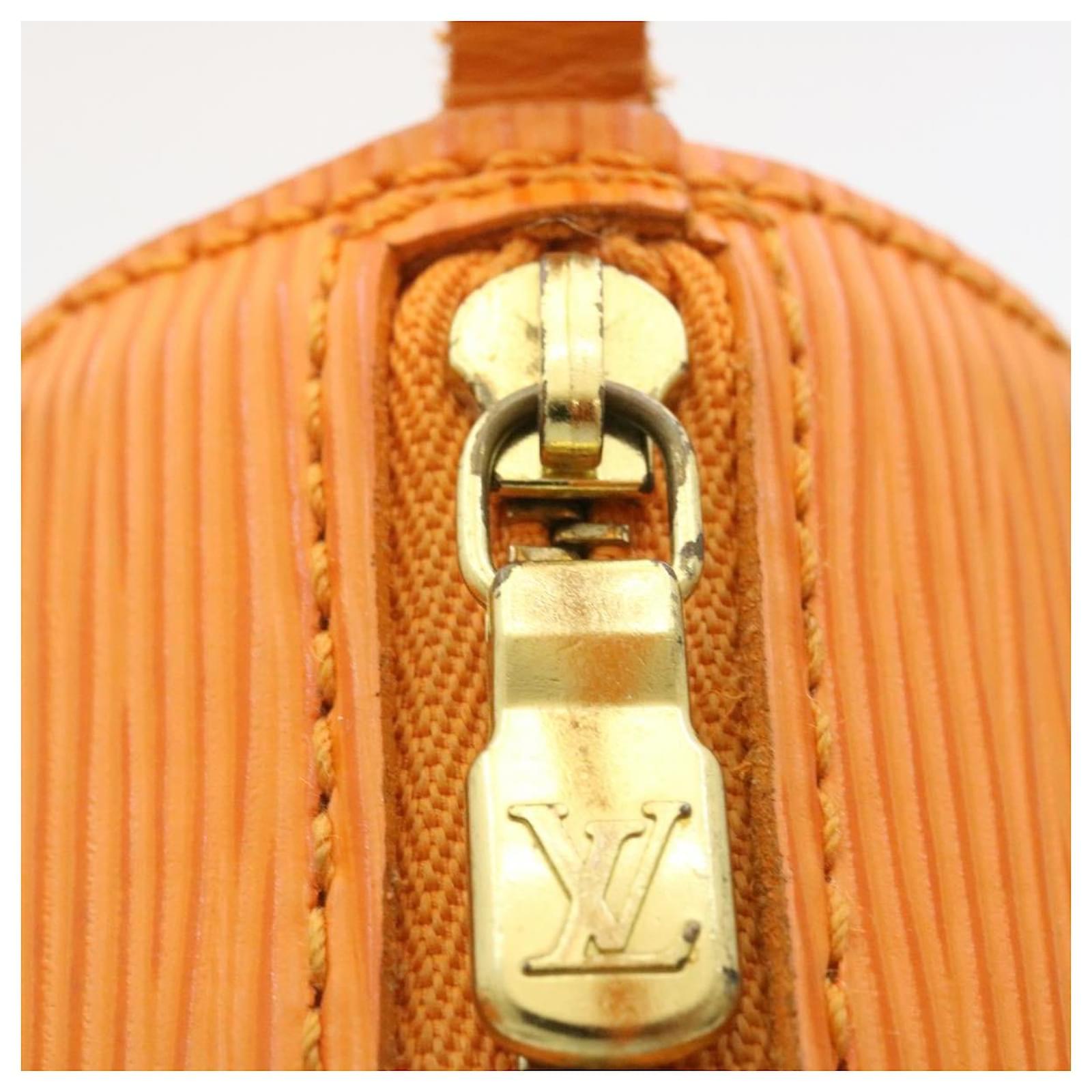 LOUIS VUITTON Epi Soufflot Hand Bag Orange M5222H LV Auth nh373 Leather  ref.468609 - Joli Closet