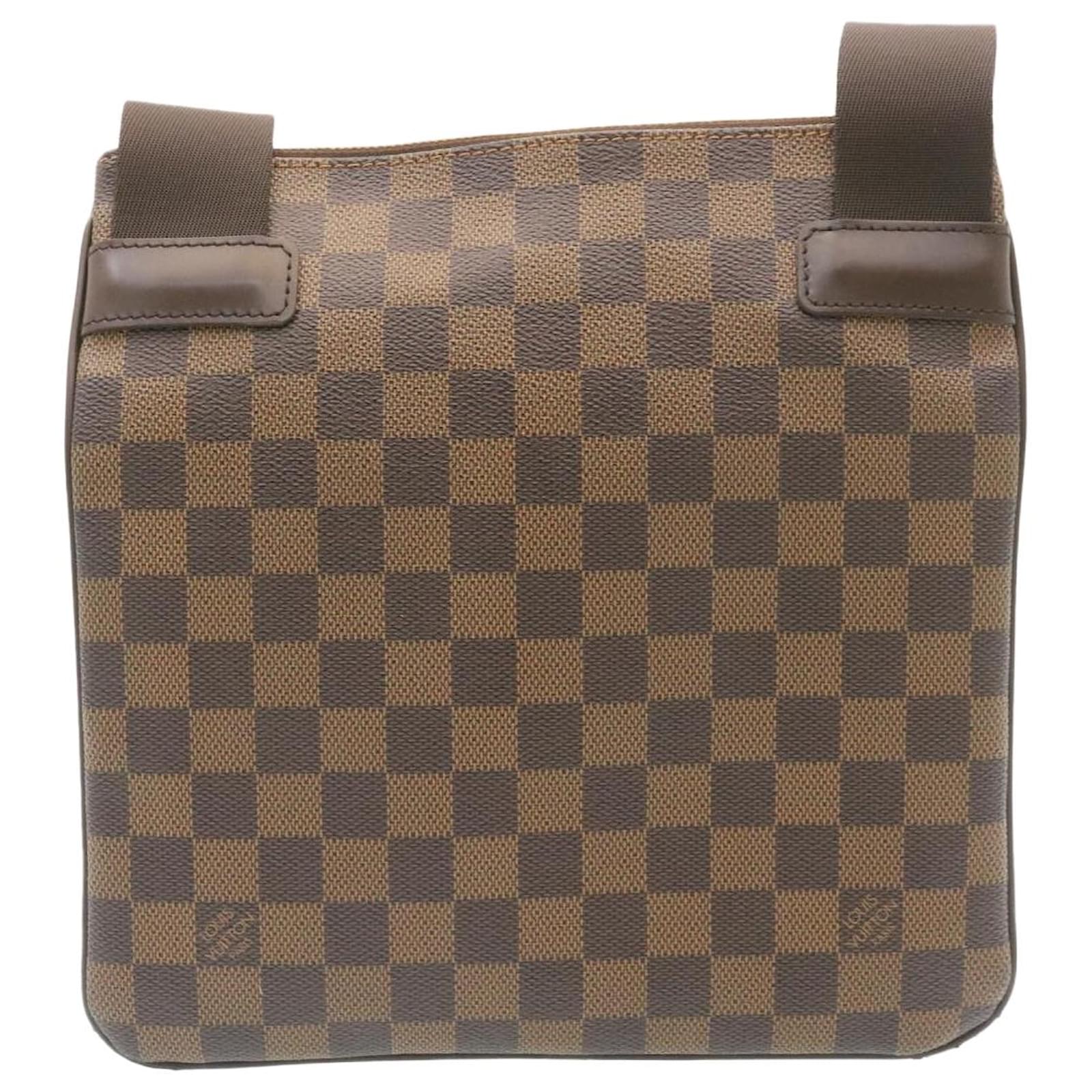 LOUIS VUITTON Damier Ebene Pochette Merwiel Shoulder Bag N51127 LV Auth  28339 ref.468651 - Joli Closet