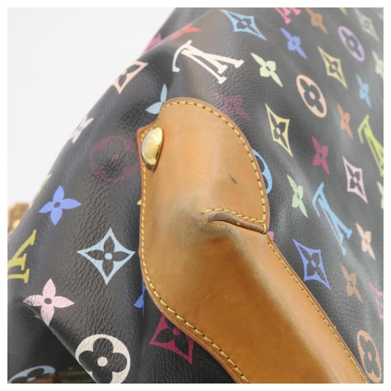 LOUIS VUITTON Monogram Multicolor Ursula Tote Bag Black M40124 LV Auth  pt102 ref.468708 - Joli Closet