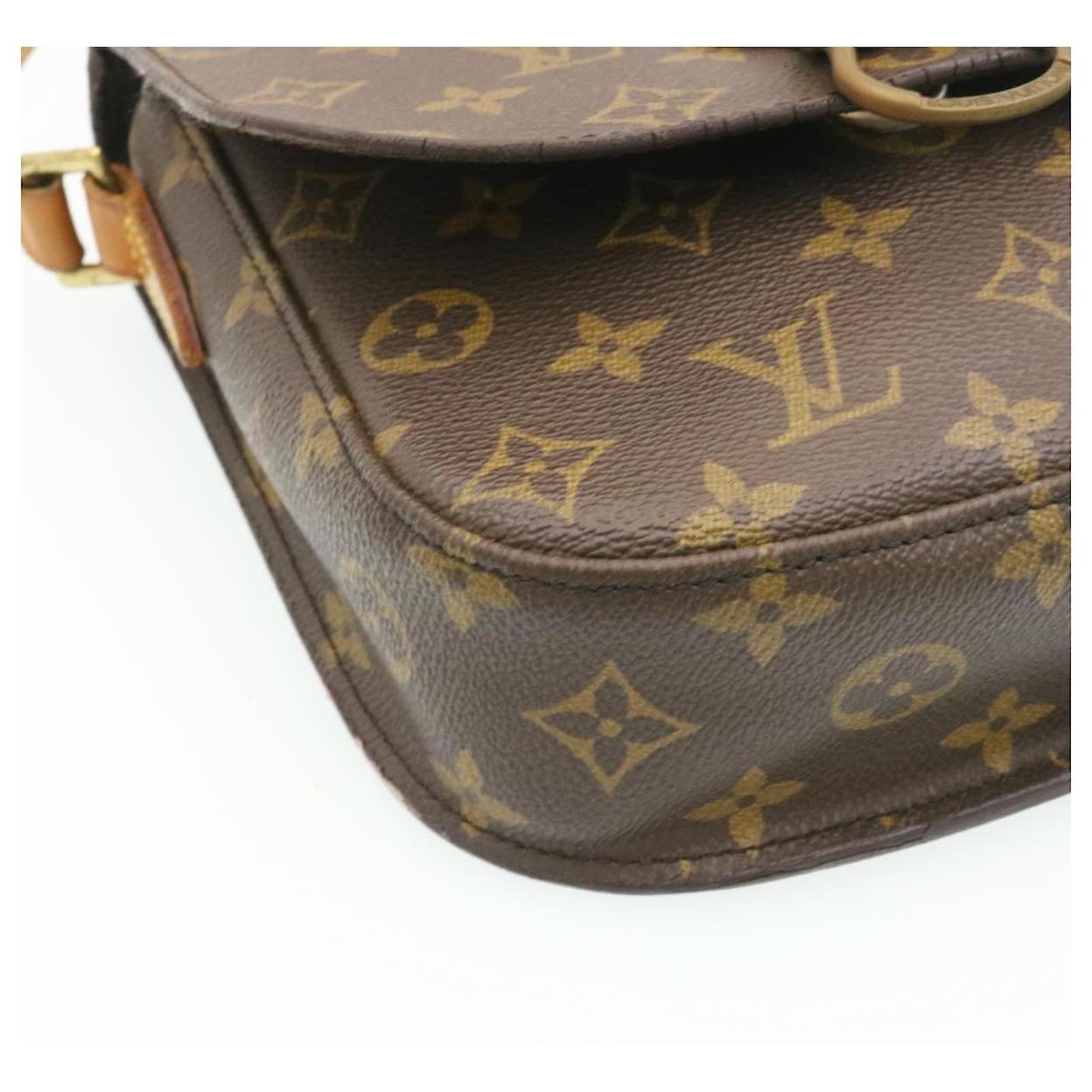 LOUIS VUITTON Monogram Saint Cloud MM Shoulder Bag M51243 LV Auth ki1479  Cloth ref.468717 - Joli Closet