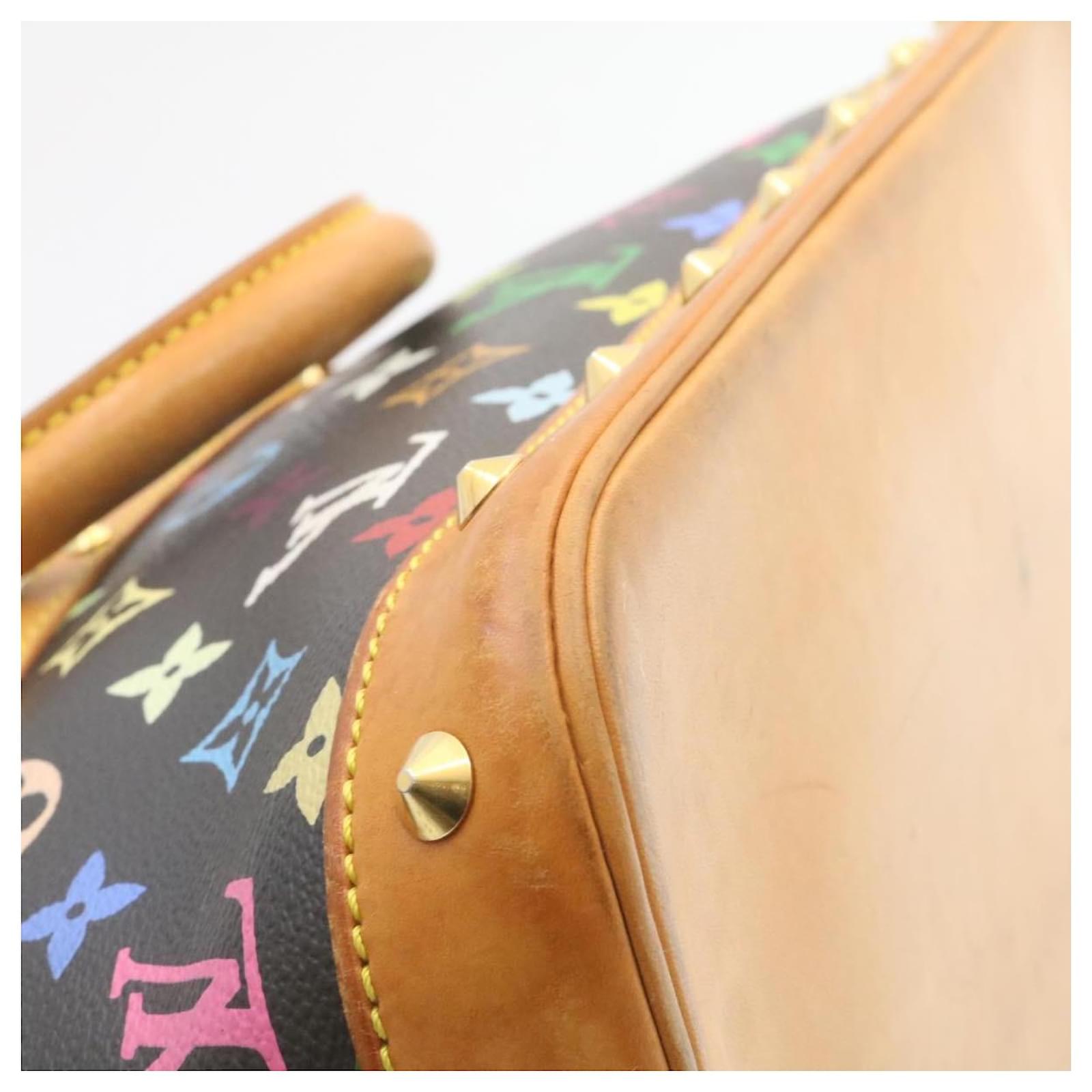 LOUIS VUITTON Monogram Multicolor Alma Hand Bag Black M92646 LV Auth 46087  ref.968781 - Joli Closet