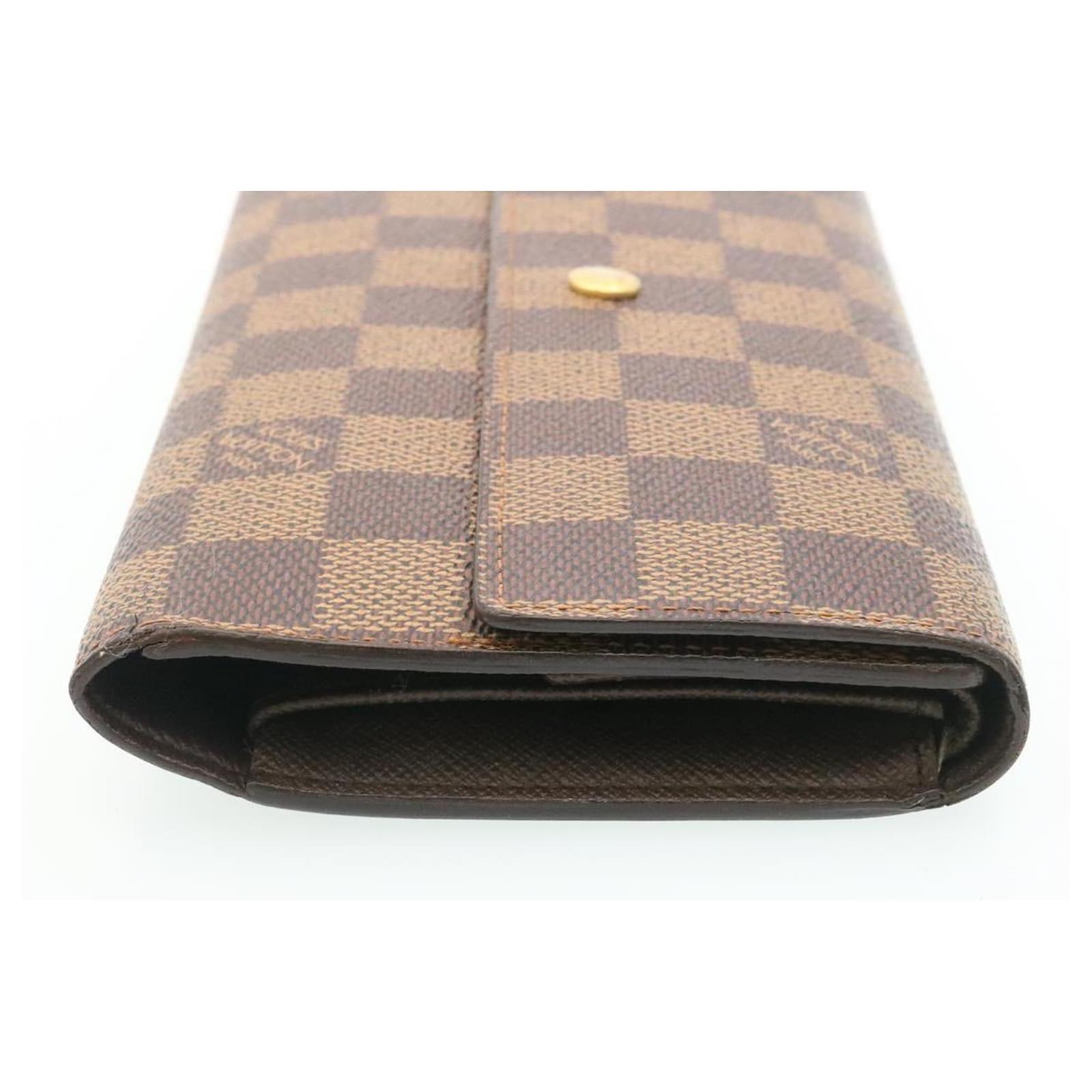 louis vuitton damier ebene international wallet