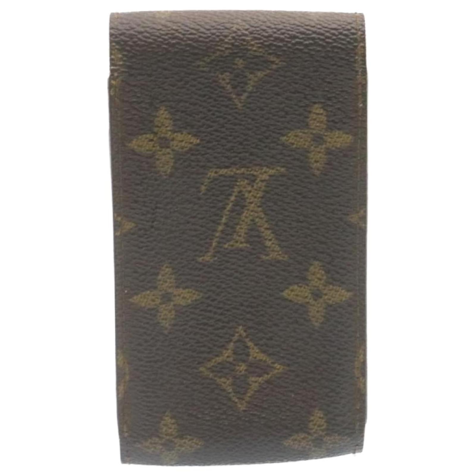 Auth Louis Vuitton Monogram Cigarette Case 