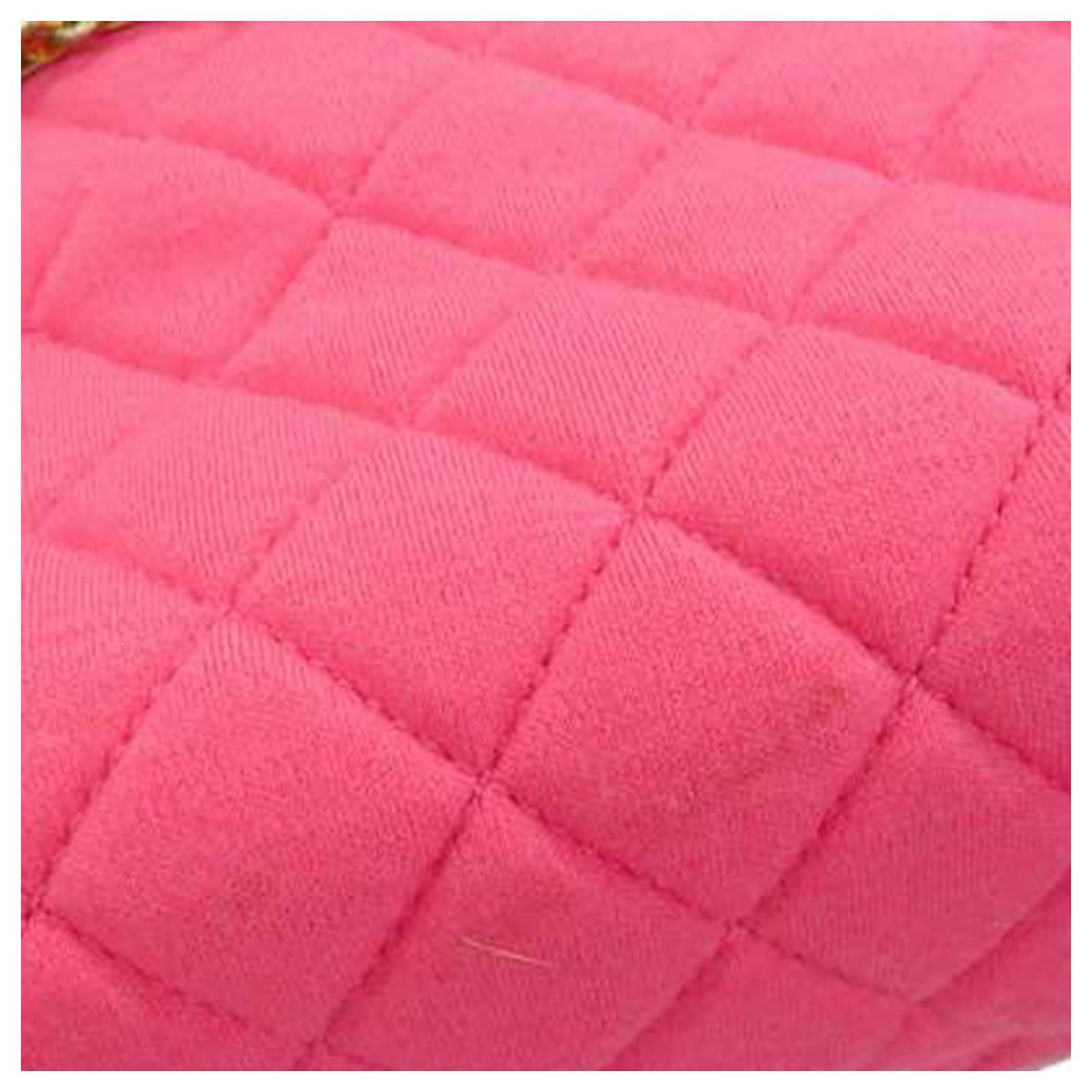 Chanel Pink Mademoiselle Leather Bowling Bag Pony-style calfskin ref.469557  - Joli Closet
