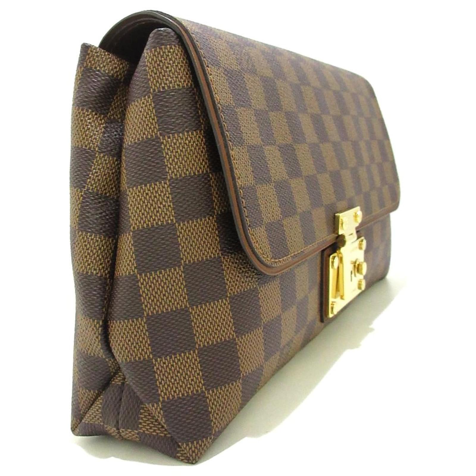 Louis Vuitton Ascot Brown Cloth ref.470437 - Joli Closet