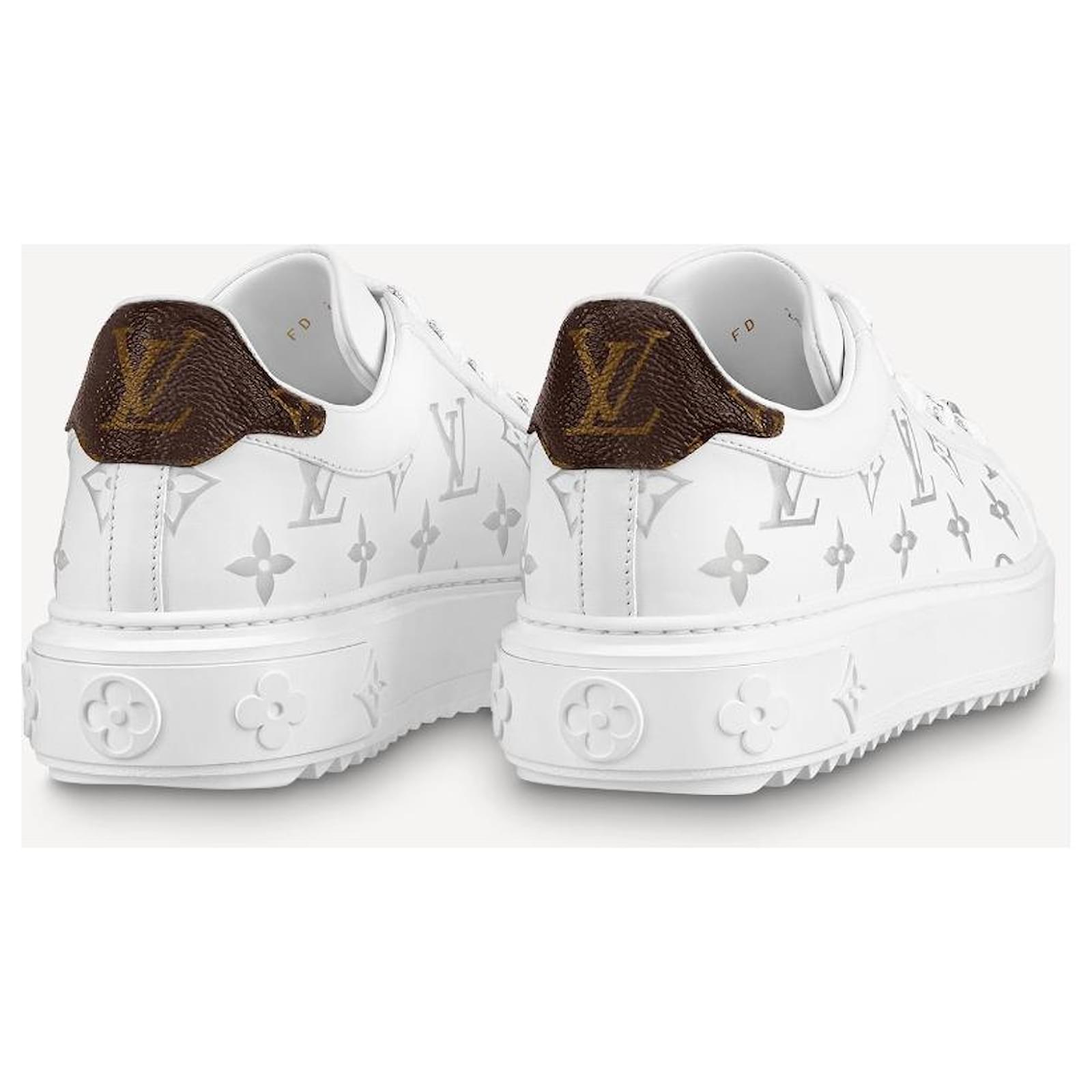 Louis Vuitton LV Time Out sneakers new White Leather ref.472061 - Joli  Closet