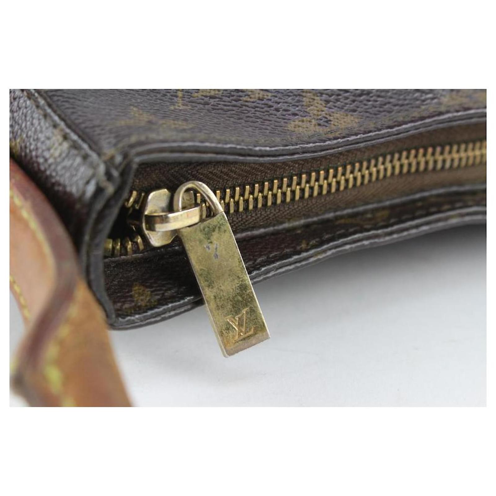 Louis Vuitton Discontinued Monogram Looping GM Zip Hobo Leather ref.429473  - Joli Closet