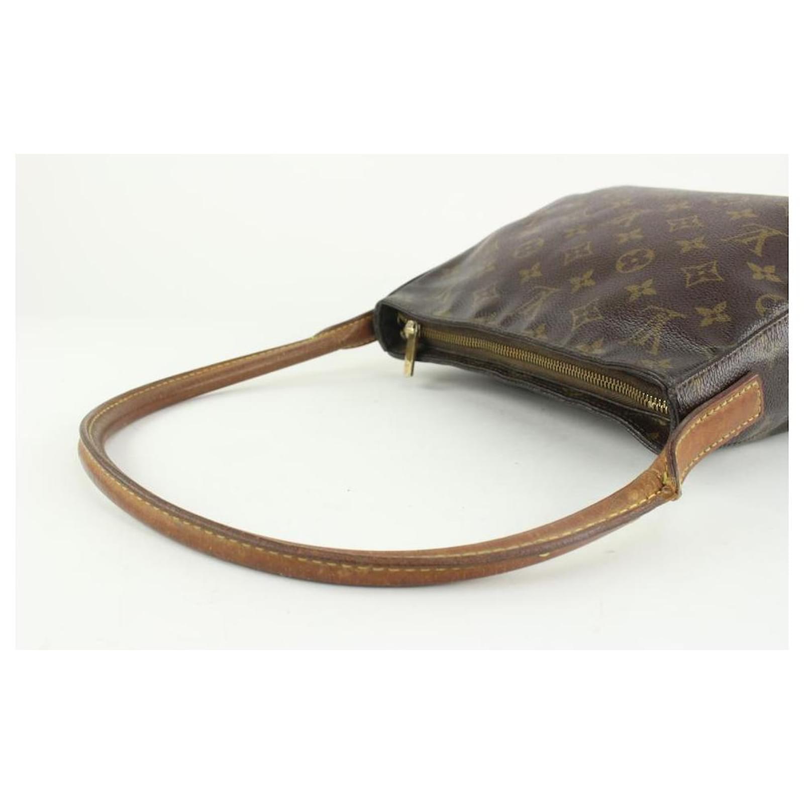 Louis Vuitton Monogram Looping MM Shoulder Bag Vintage Hobo LV