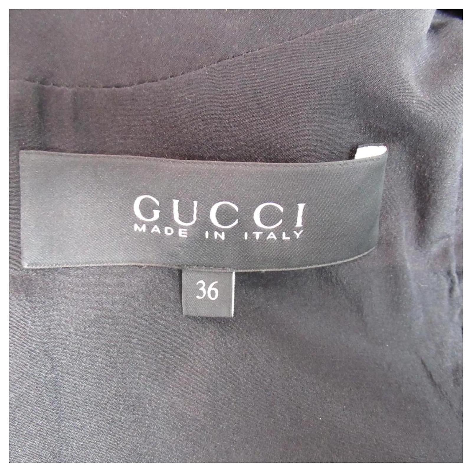 Used] GUCCI One Piece One Piece Clothing Tops Lambskin (sheep