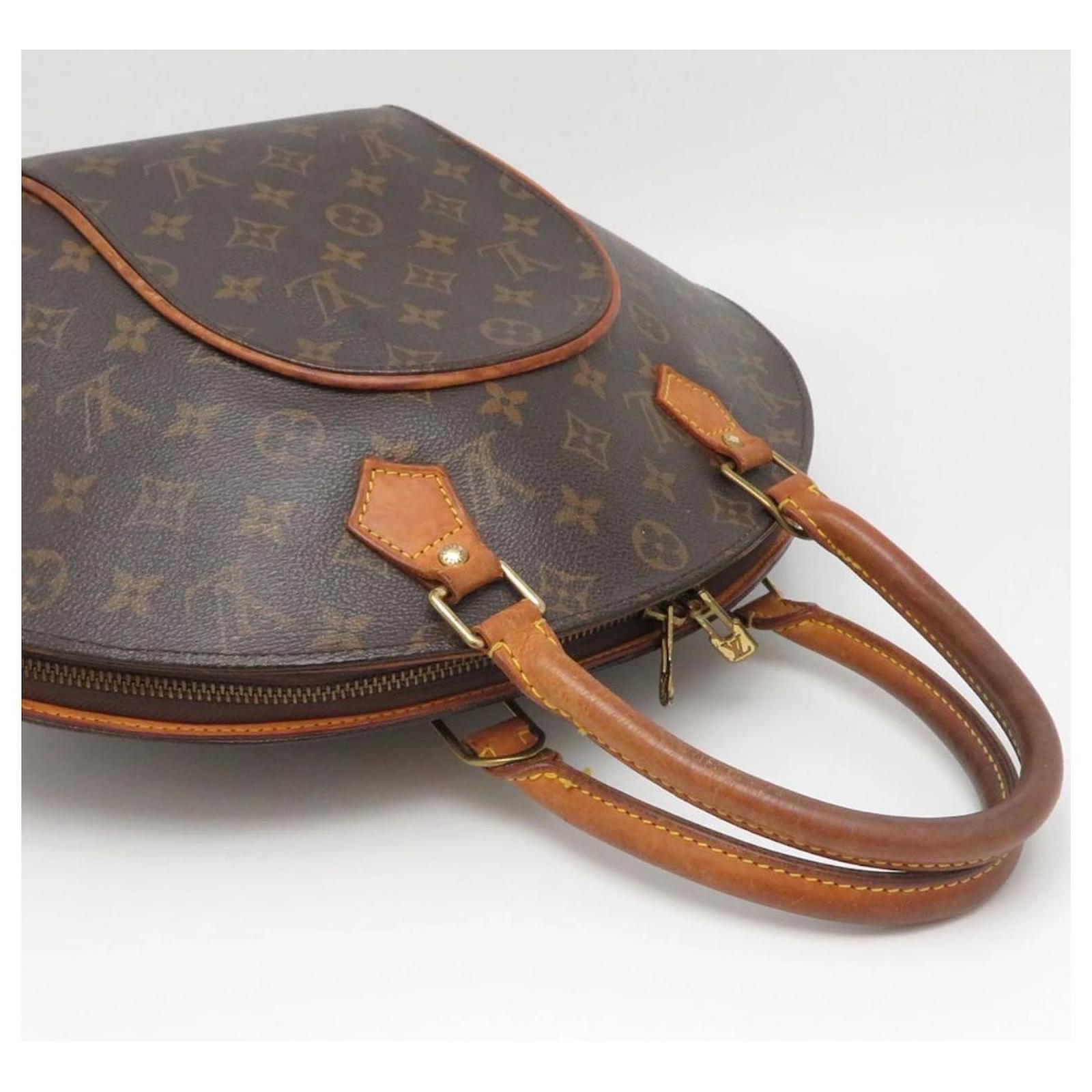 Louis Vuitton Monogram Ellipse MM Bag Bronze Leather ref.473275