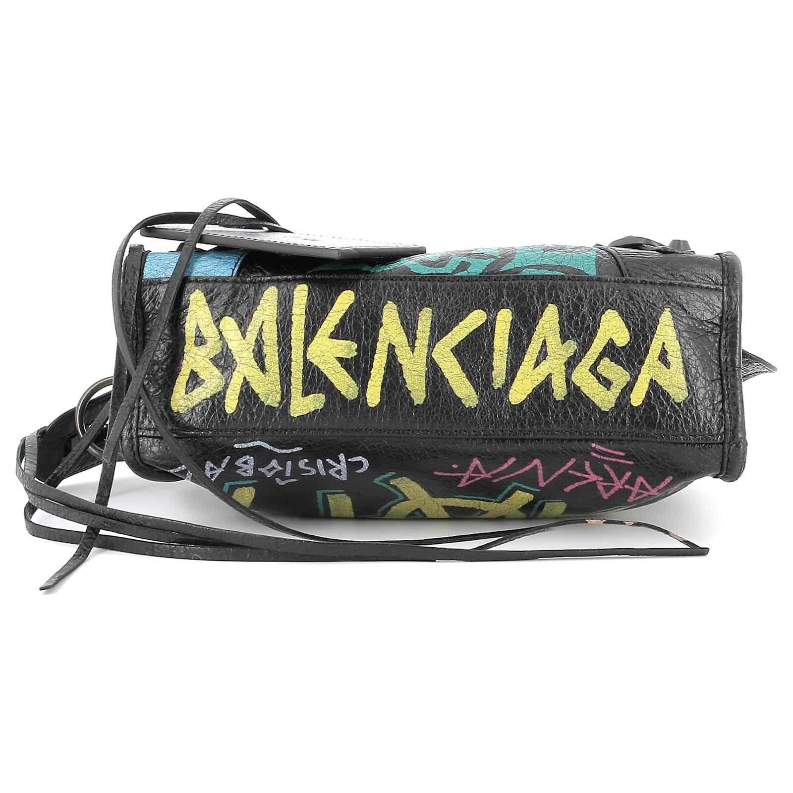 balenciaga town black