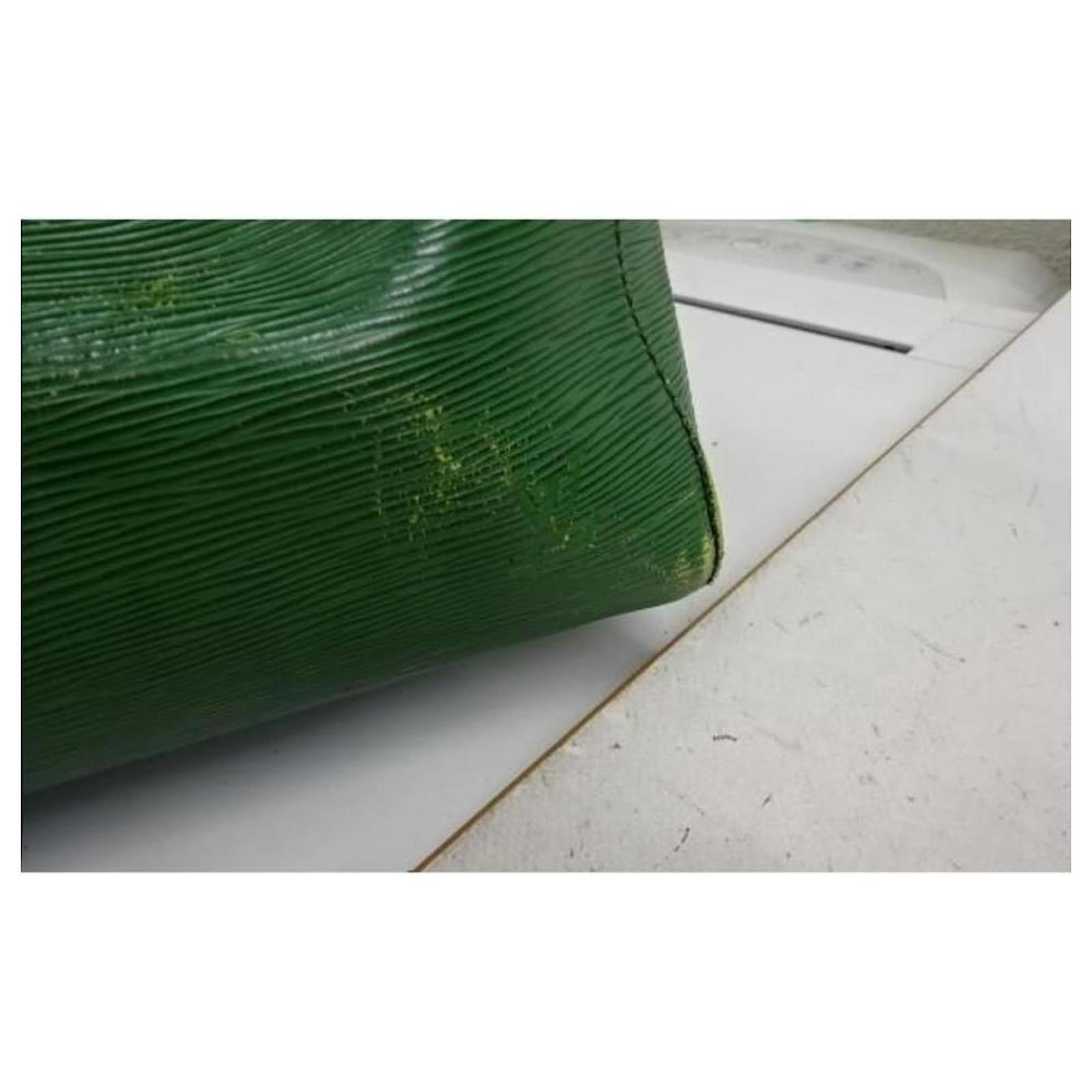 Louis Vuitton Green Epi Leather Borneo Keepall 50 ref.473741