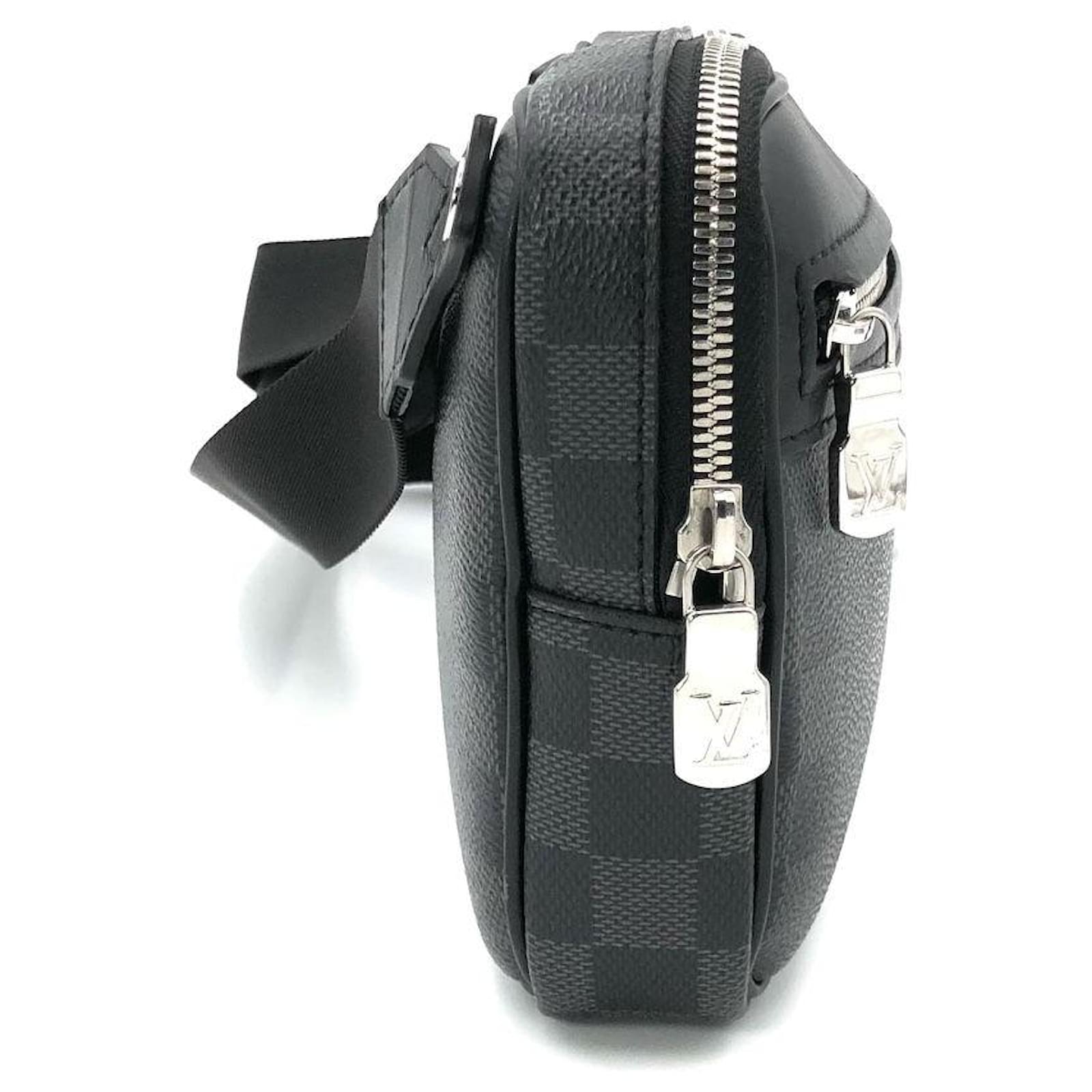 Louis Vuitton LV Trainer Dark grey Cloth ref.786972 - Joli Closet