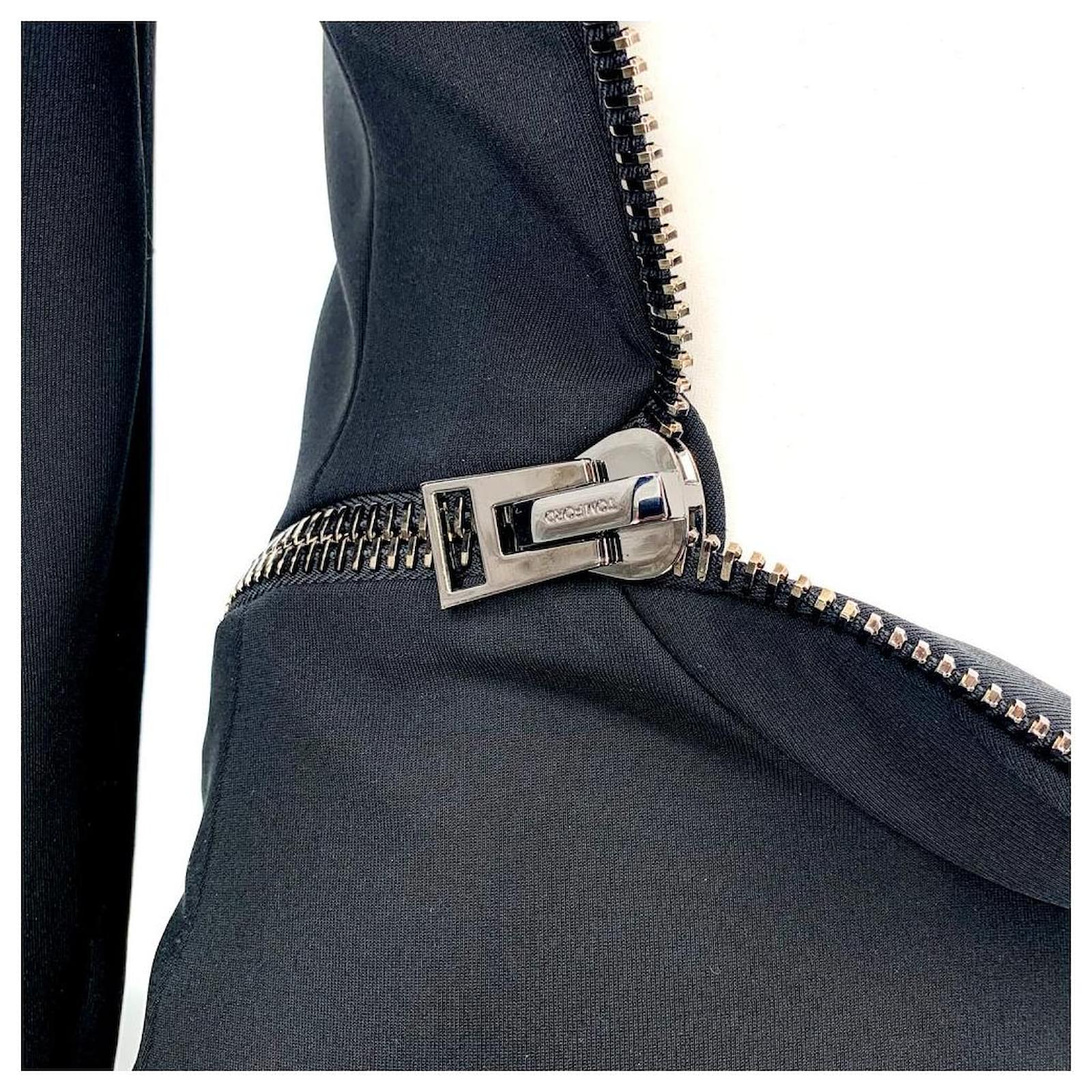 Tom Ford iconic backless zip dress in black Viscose Cellulose fibre  ref.JC474354 (Sold)
