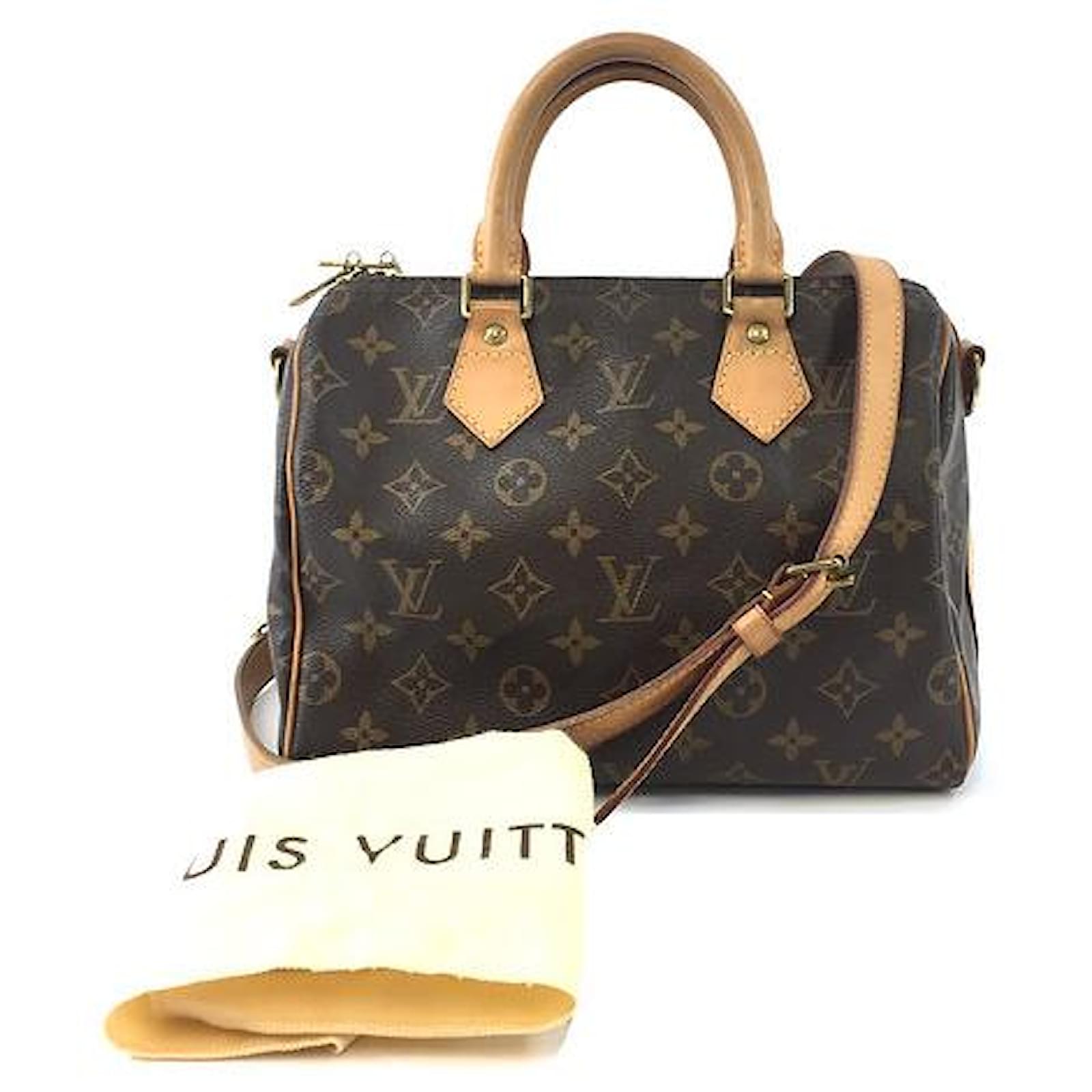 speedy 25 bandouliere monogram canvas