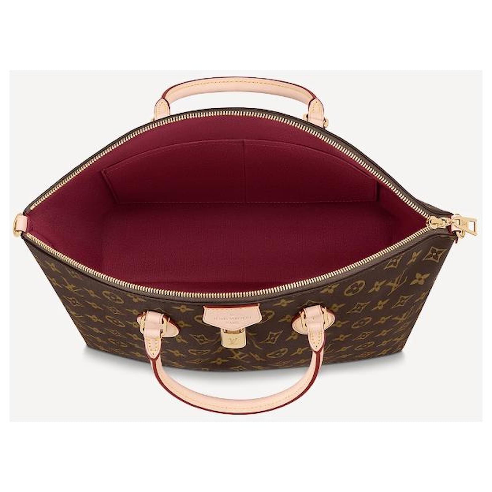 Louis Vuitton LV Boite bag tote PM Brown Leather ref.475837 - Joli Closet