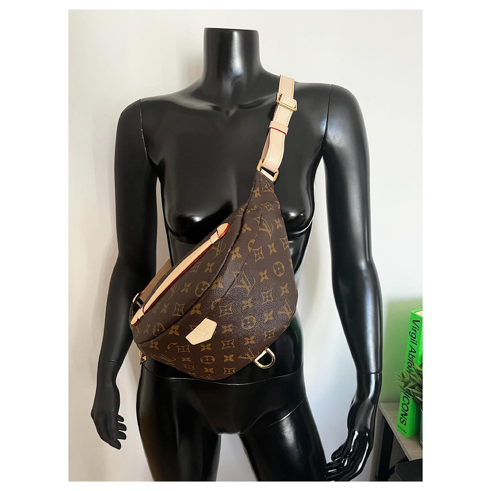 Bum bag / sac ceinture leather handbag Louis Vuitton Brown in Leather -  36267360