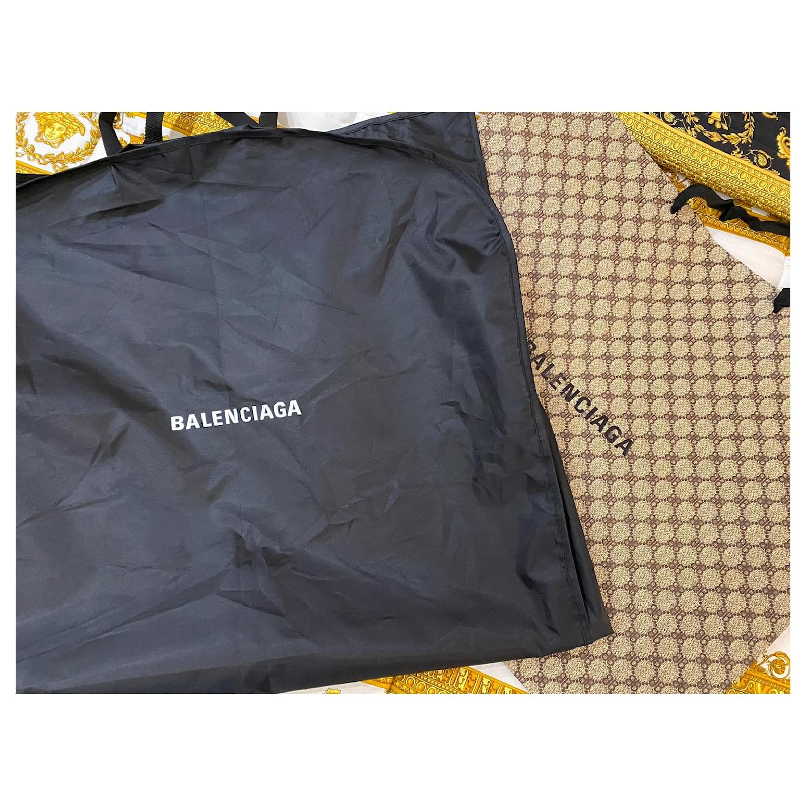 Gucci x Balenciaga Black Jacket Cotton Polyester Polyamide Polyurethane  ref.475872 - Joli Closet