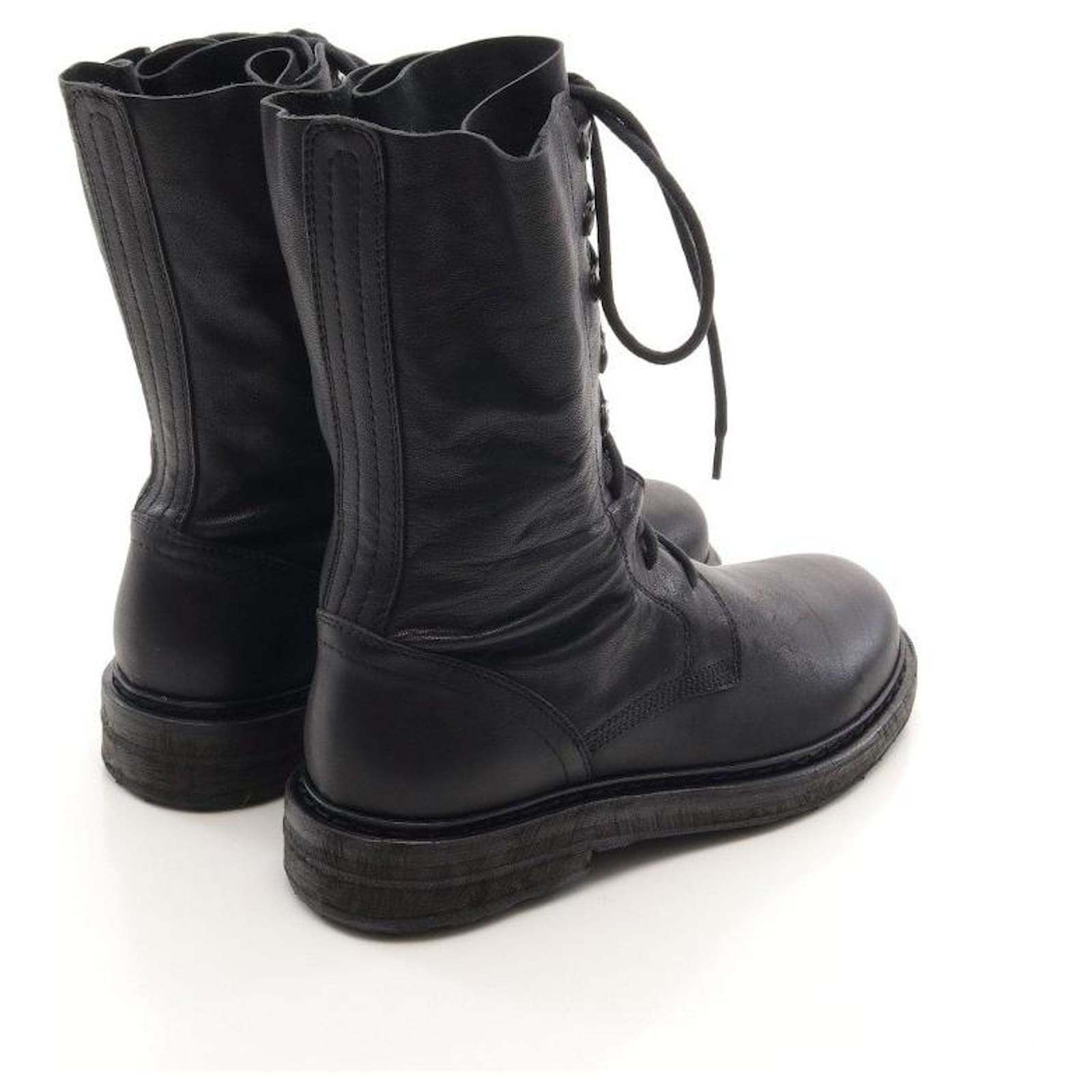 ann demeulemeester boots used