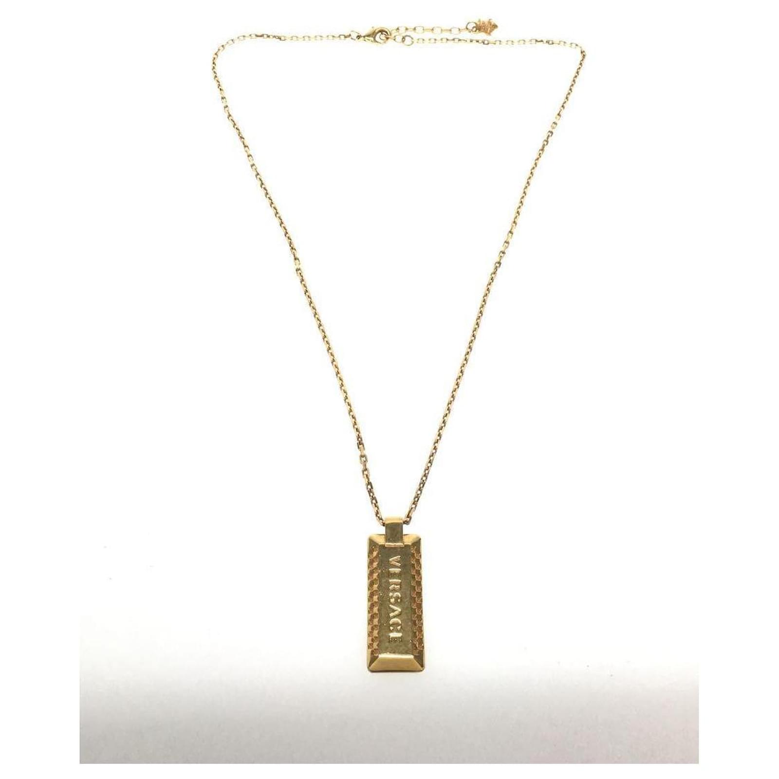 VERSACE Necklace / Stainless Steel 