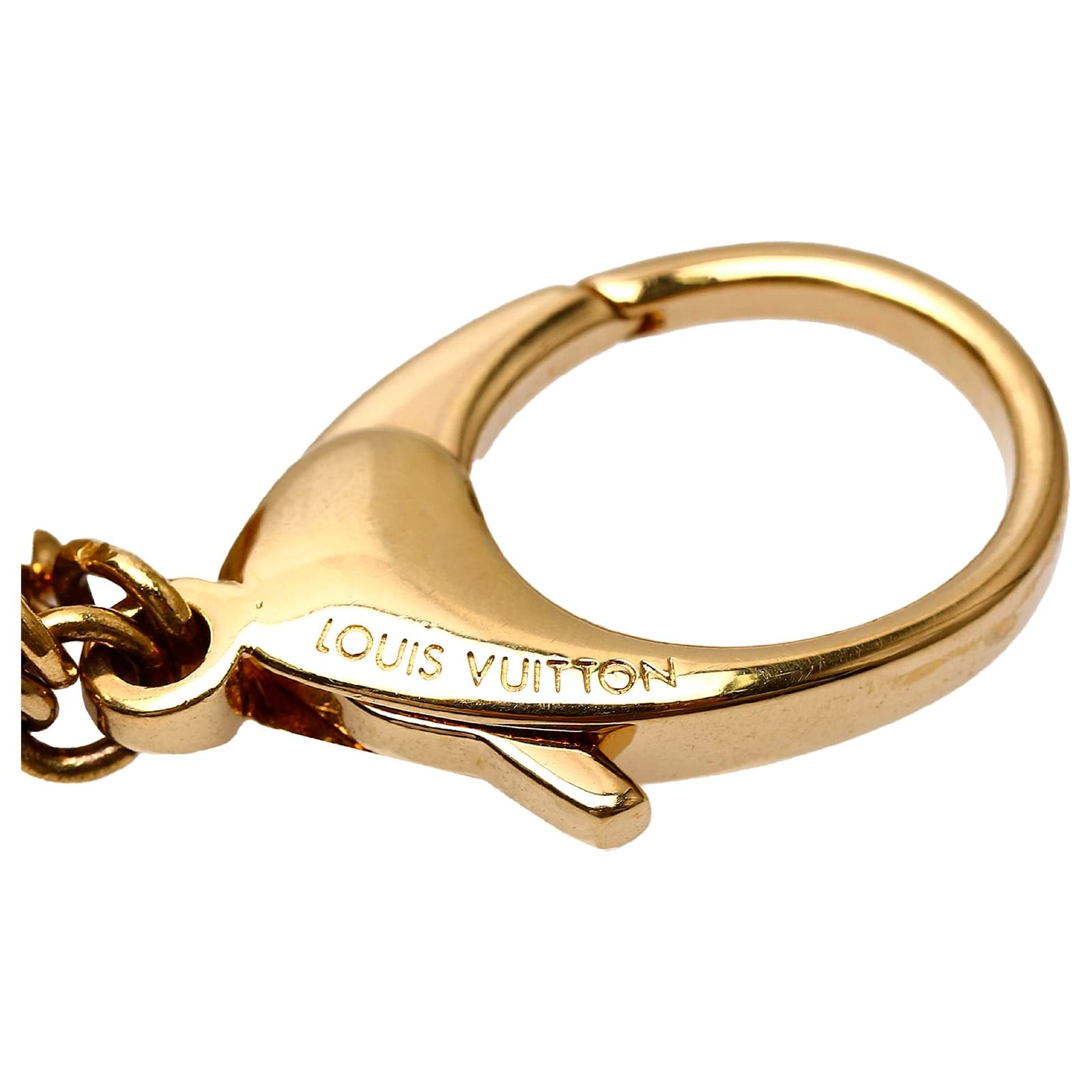 Louis Vuitton Brown Resin Ball Bag Charm Golden Metal Plastic ref.424655 -  Joli Closet