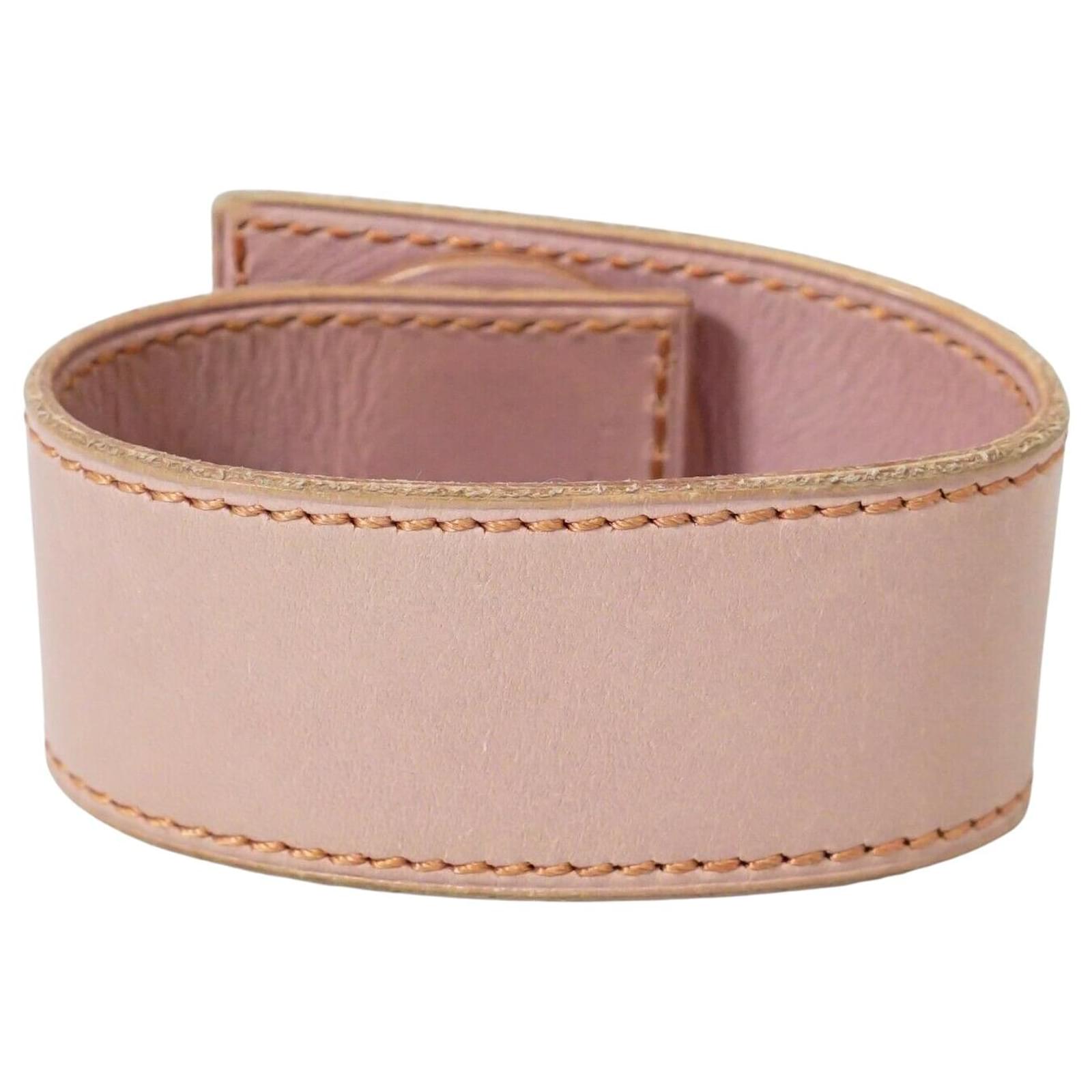 Hermès Hermes bracelet Pink Leather ref.476306 Joli Closet