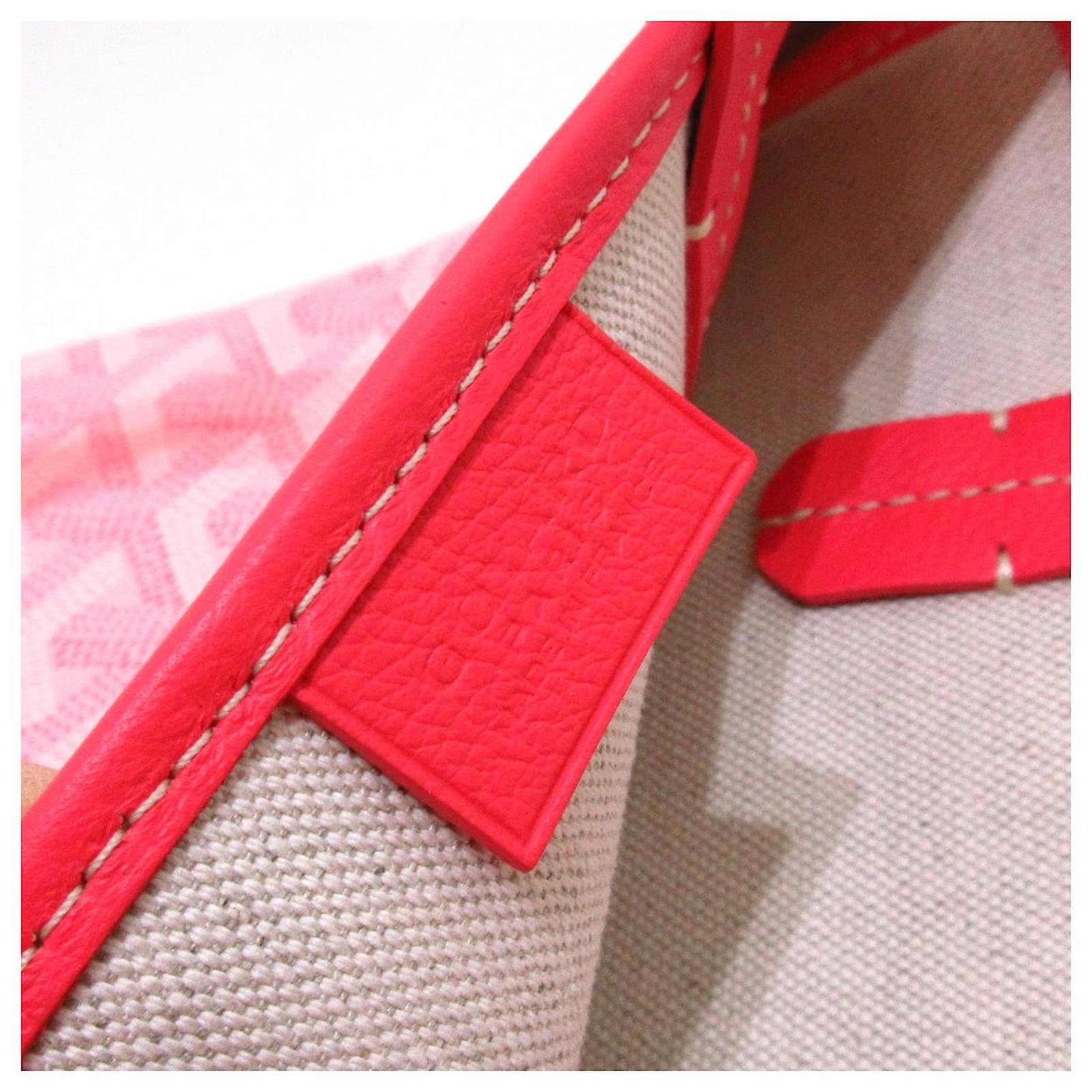 Goyard Tote bag Pink Leather ref.476597 - Joli Closet