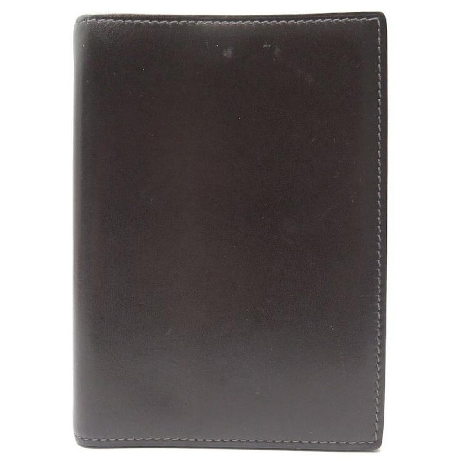 Hermès HERMES PM DIARY COVER IN BROWN SWIFT LEATHER LEATHER DIARY COVER ...