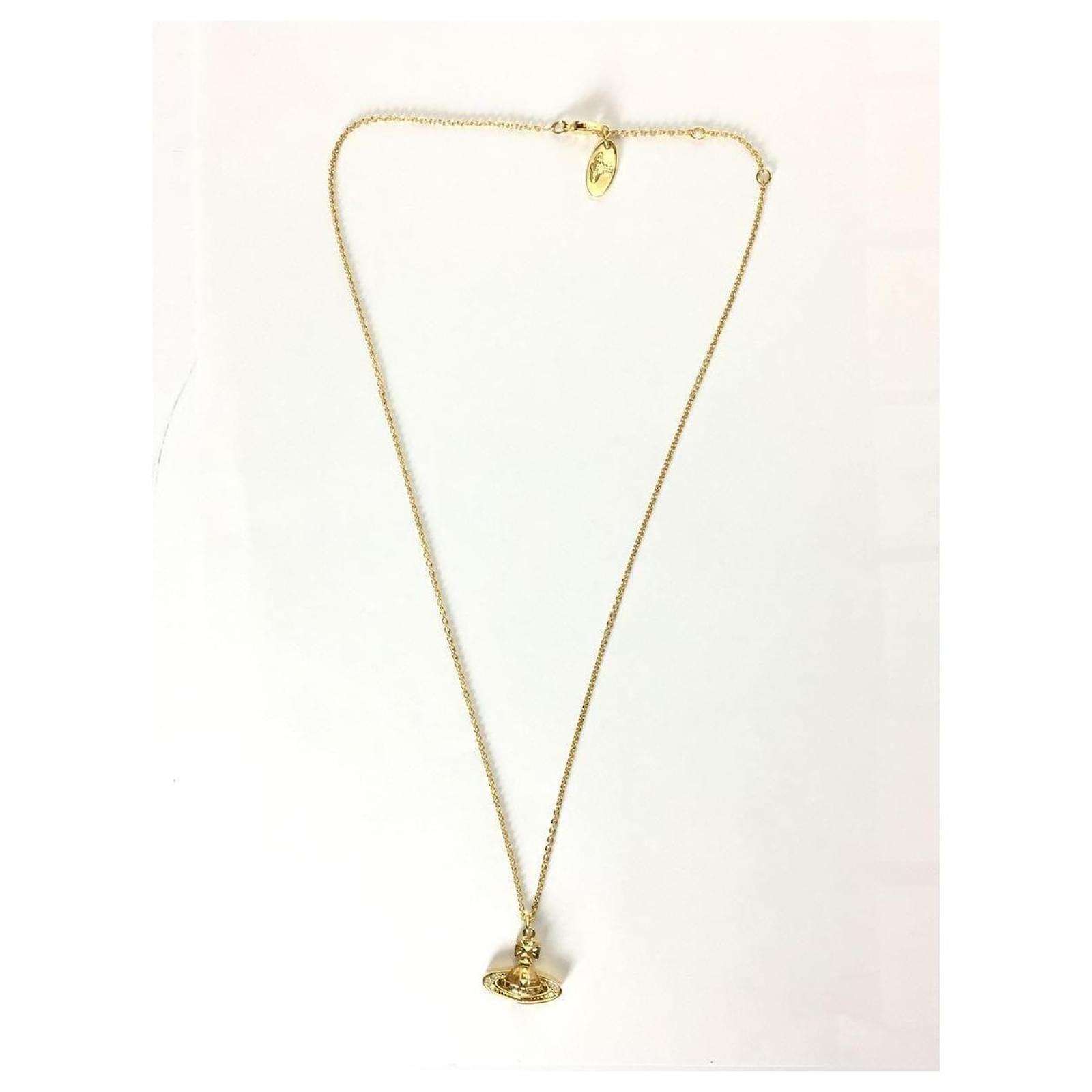 Collier Vivienne Westwood RED LABEL /GLD Doré ref.477024 Joli Closet