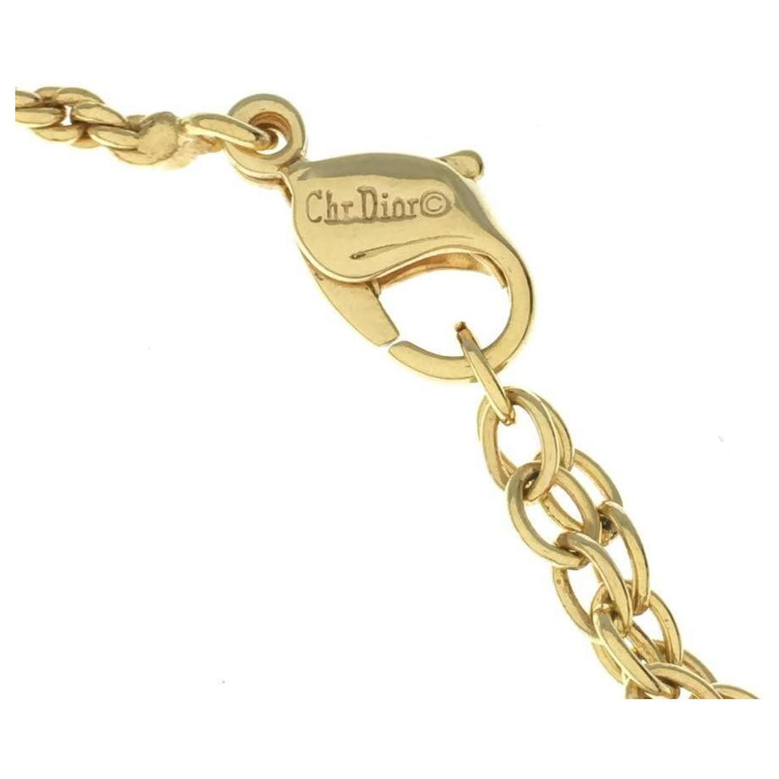 Christian Dior Necklace / GLD / Top Yes Golden ref.477027 Joli Closet