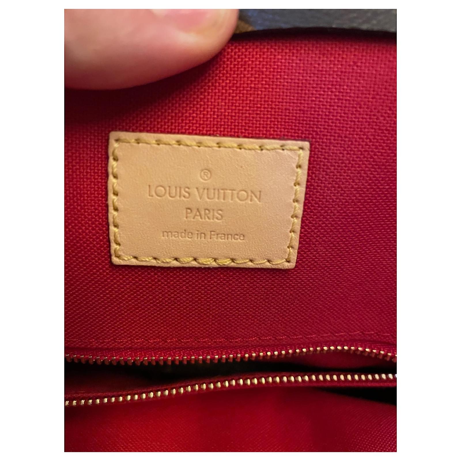 Louis Vuitton Lucchetto LV sulla borsa con tracolla Marrone Pelle  ref.495886 - Joli Closet