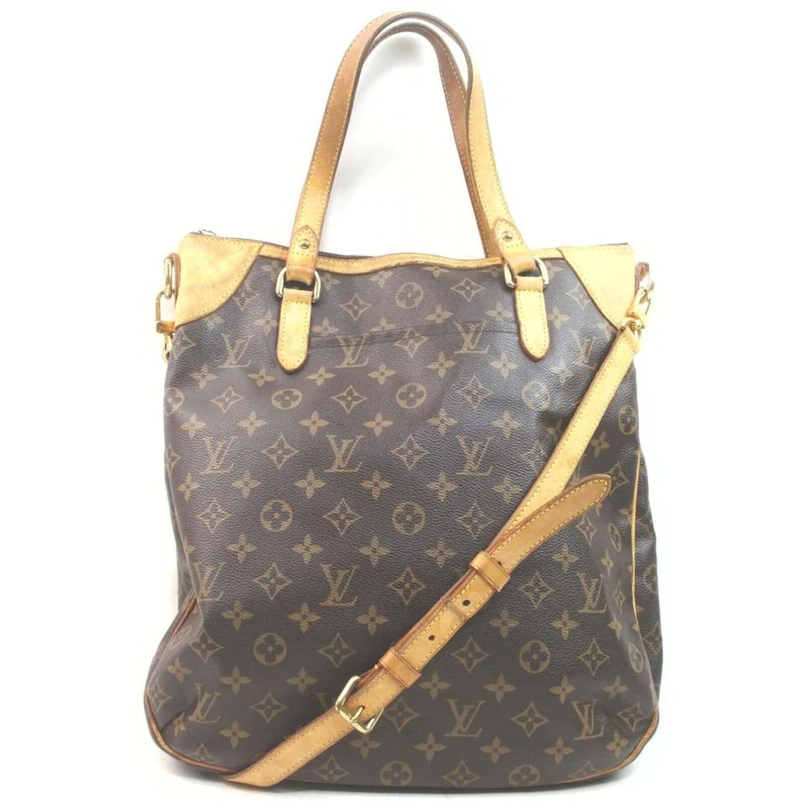 Louis Vuitton Monogram Odeon GM Crossbody Bag Leather ref.478501