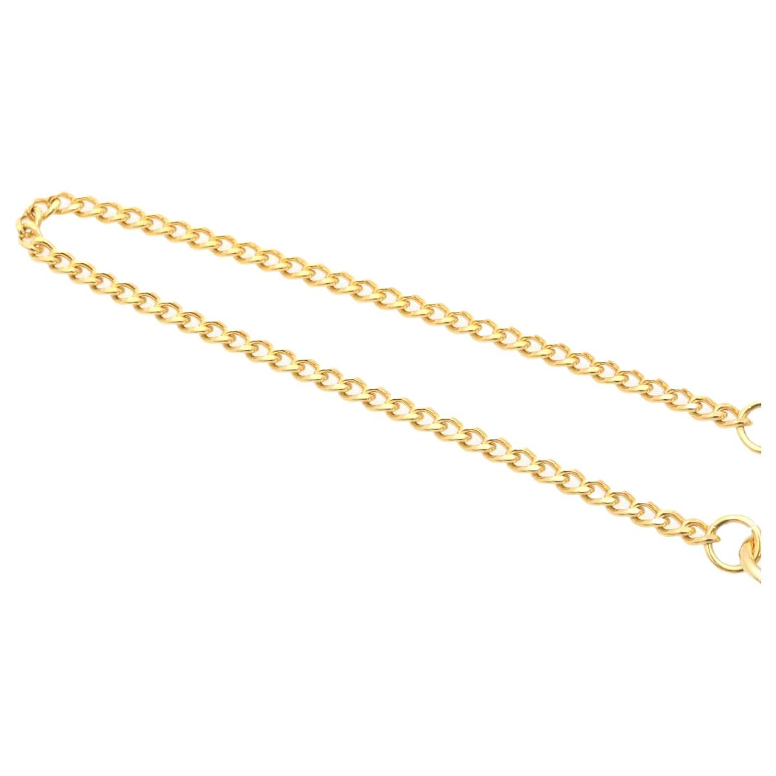 LOUIS VUITTON Monogram Pochette AR1928 with gold chain strap – LuxuryPromise