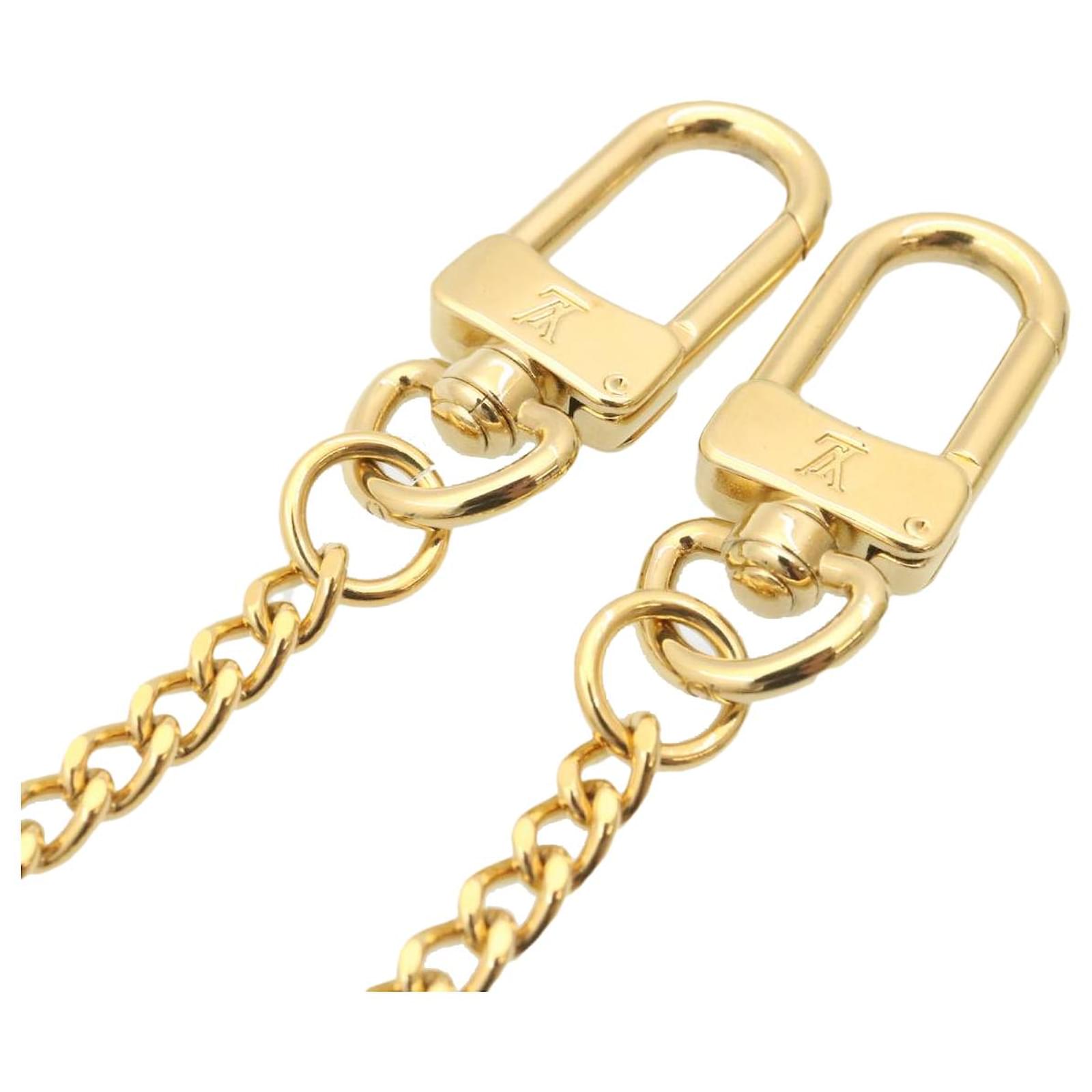 Authentic Louis Vuitton Bijoux Fantasie Gold Link Chain Necklace/Belt
