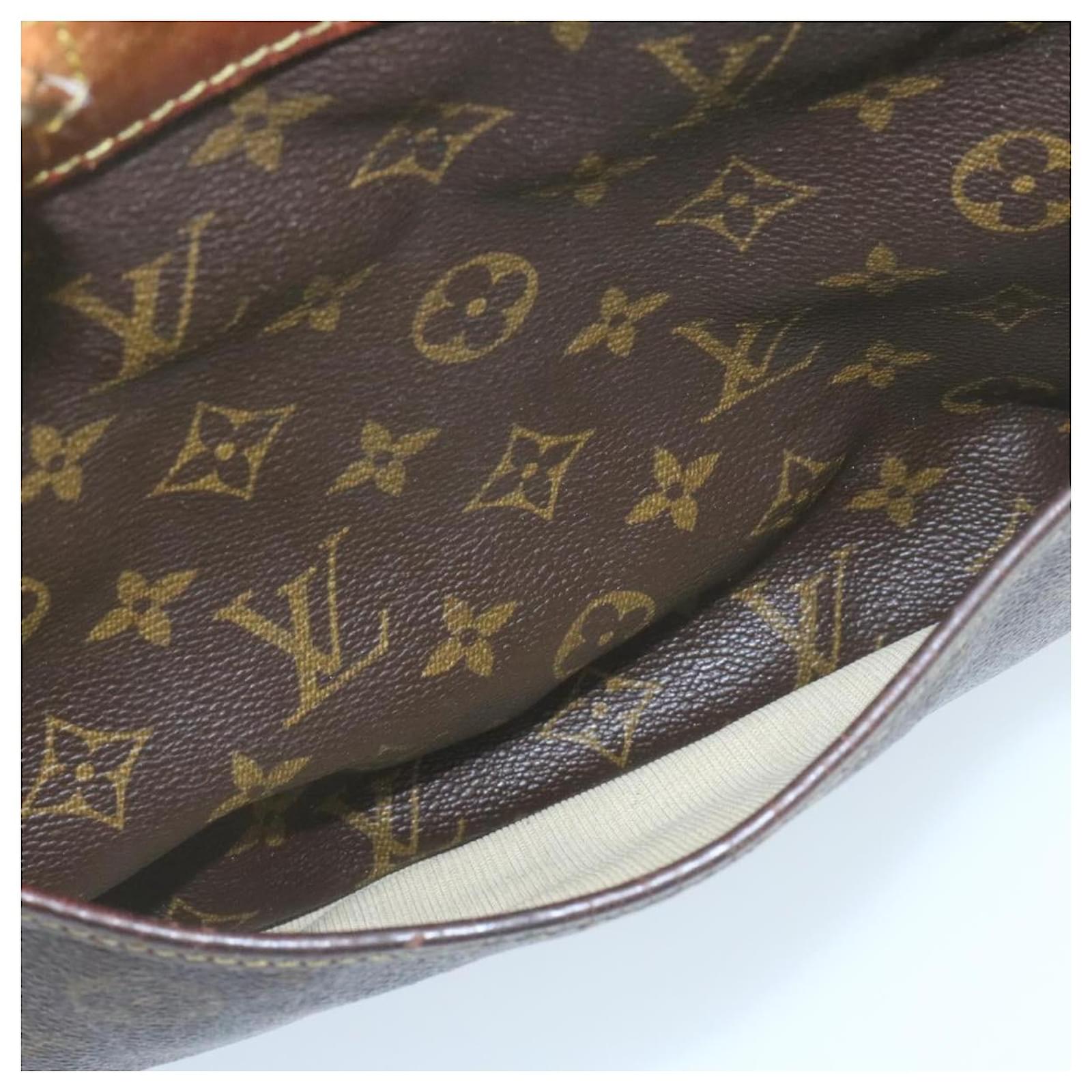 LOUIS VUITTON Monogram Deauville Hand Bag M47270 LV Auth rz159