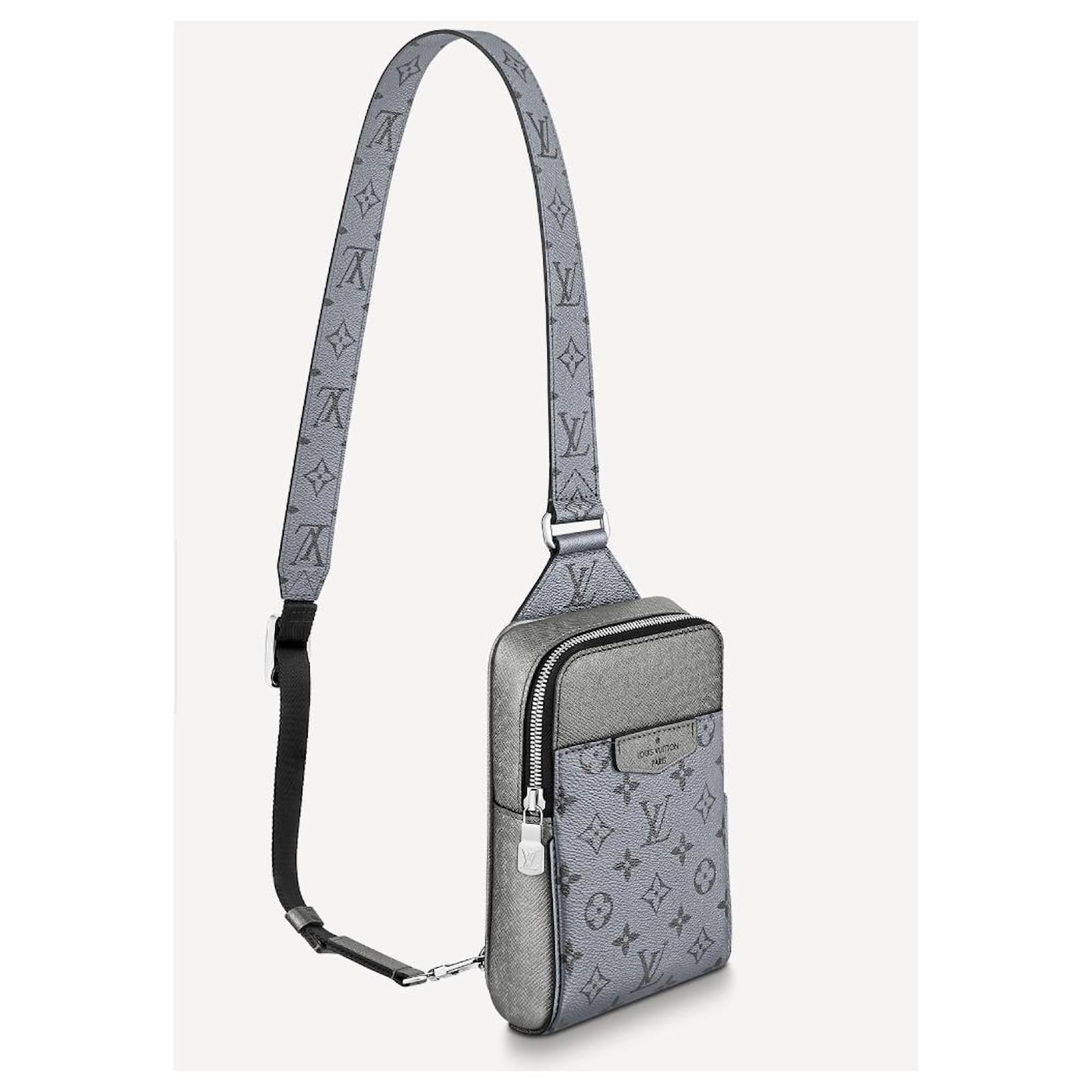 Louis Vuitton LV Sling bag Outdoor bag Silvery Leather ref.479229 - Joli  Closet