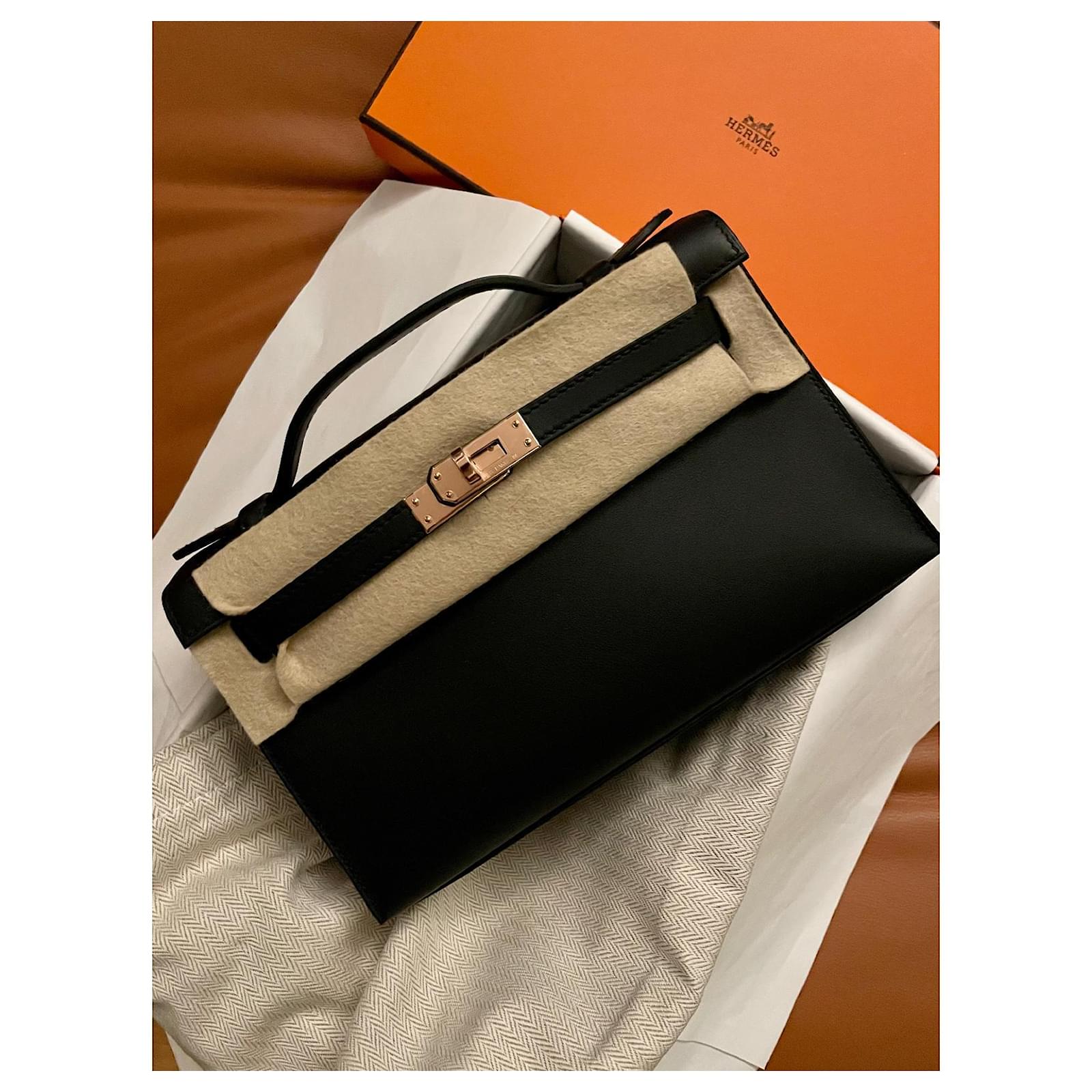 Hermès Kelly Black Leather ref.1020062 - Joli Closet