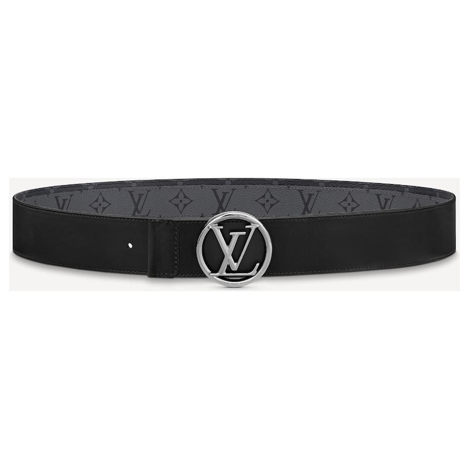 Louis Vuitton 2020 LV Circle 40mm Reversible Belt - Grey Belts