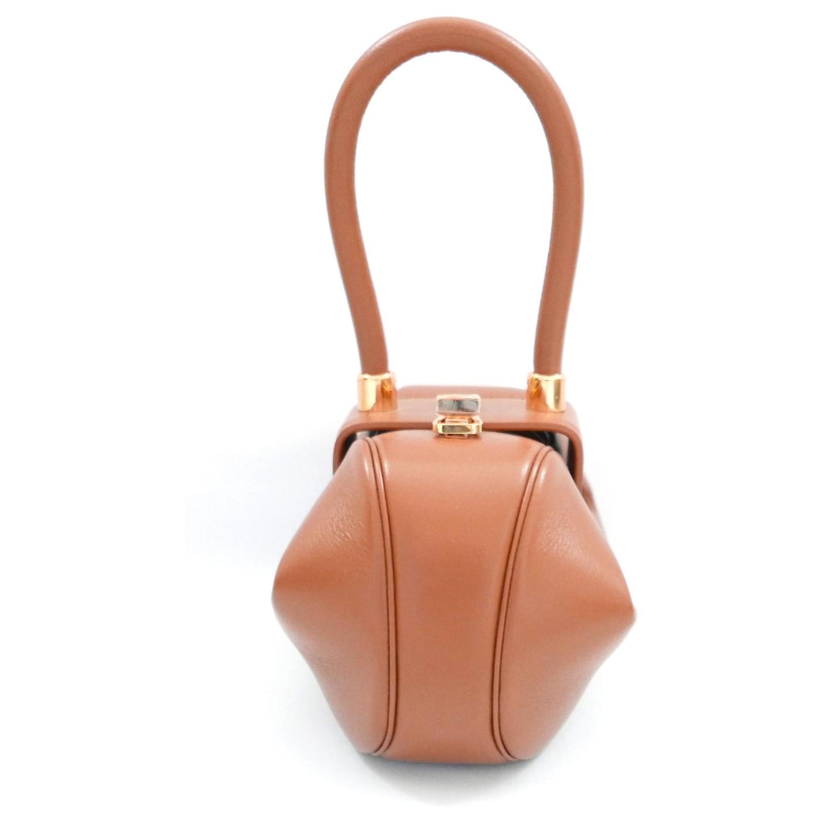 Gabriela Hearst Nina Cognac Bag