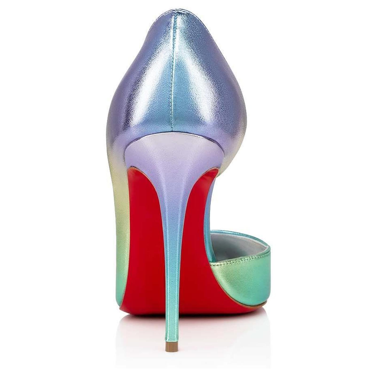 Christian Louboutin iriza new Multiple colors Leather ref.480438 Joli