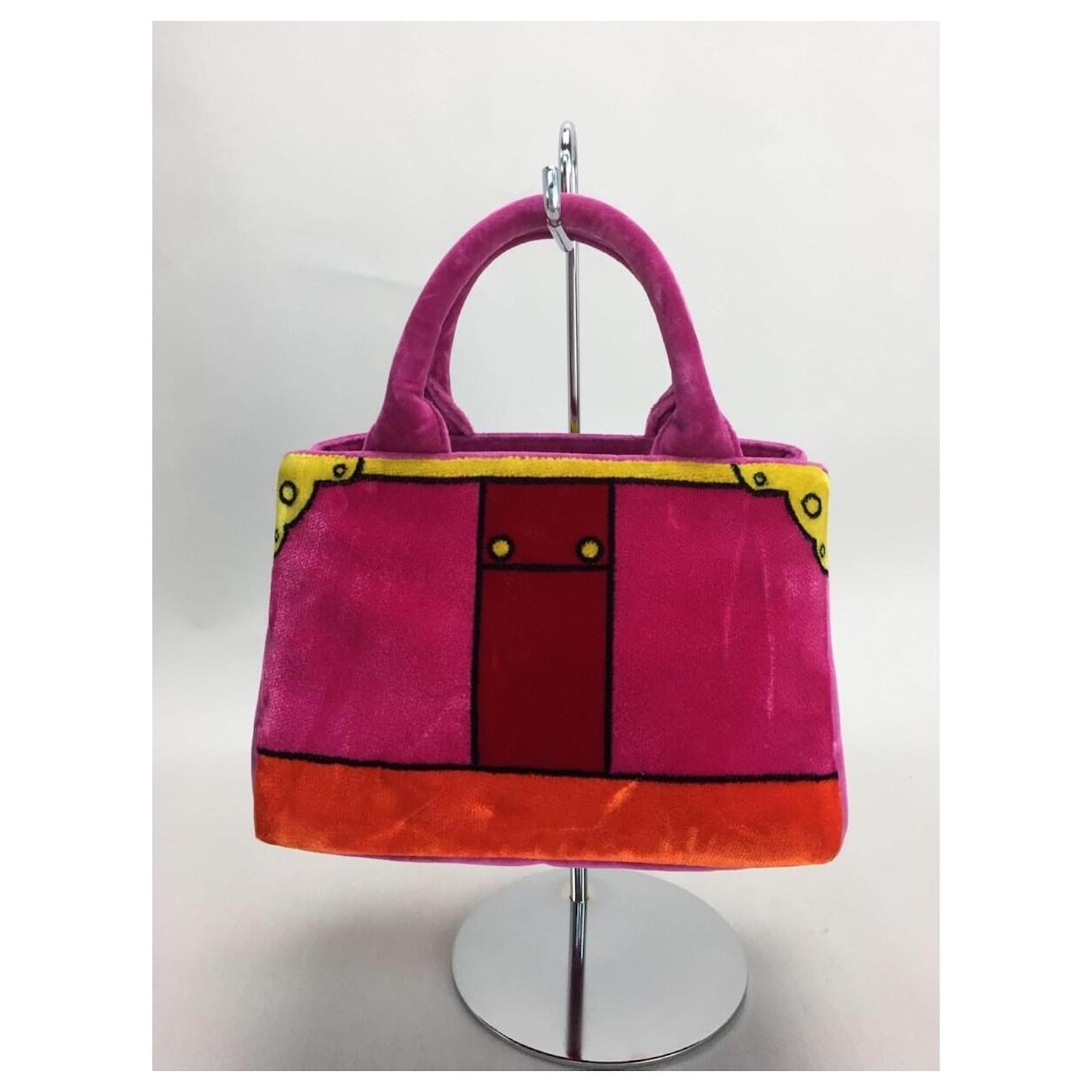 PRADA Mini Kanapa / 2way Mini Shoulder Bag / Handbag / Pink / FUXIA ref ...