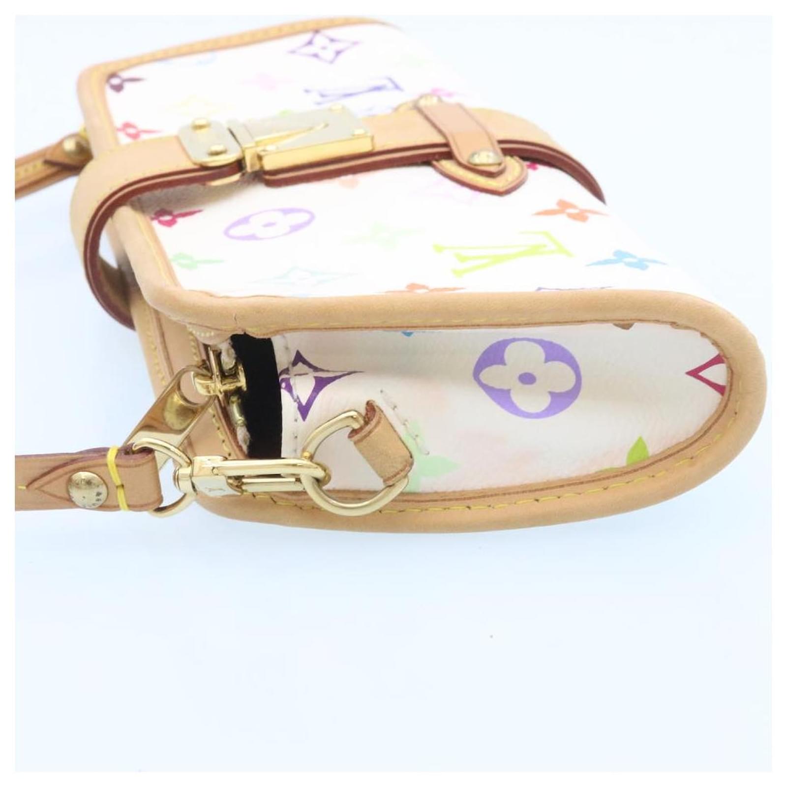 LOUIS VUITTON Monogram Multicolor Shirley Shoulder Bag White M40049 auth  28630 ref.482210 - Joli Closet