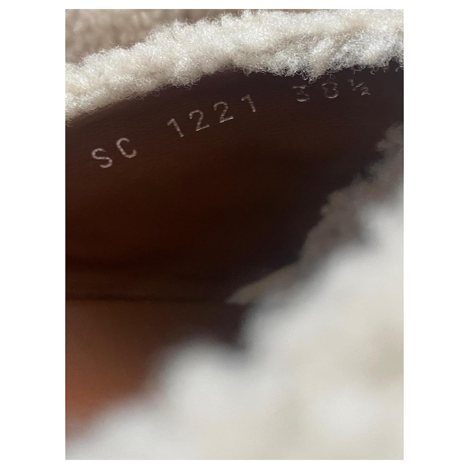 Louis Vuitton Paseo flat comfort mule Beige ref.482760 - Joli Closet