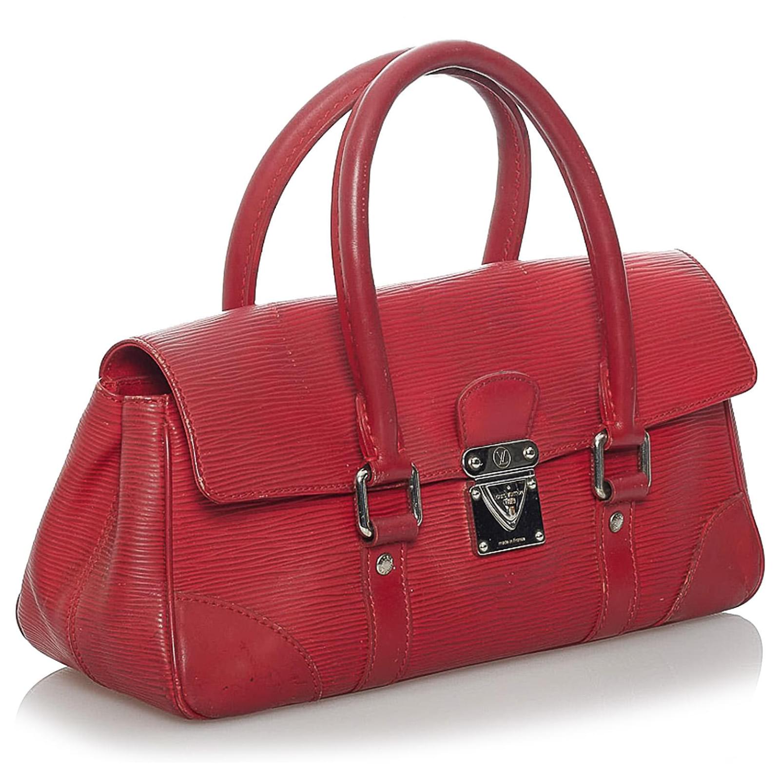Louis Vuitton Red Epi Leather Segur PM handbag