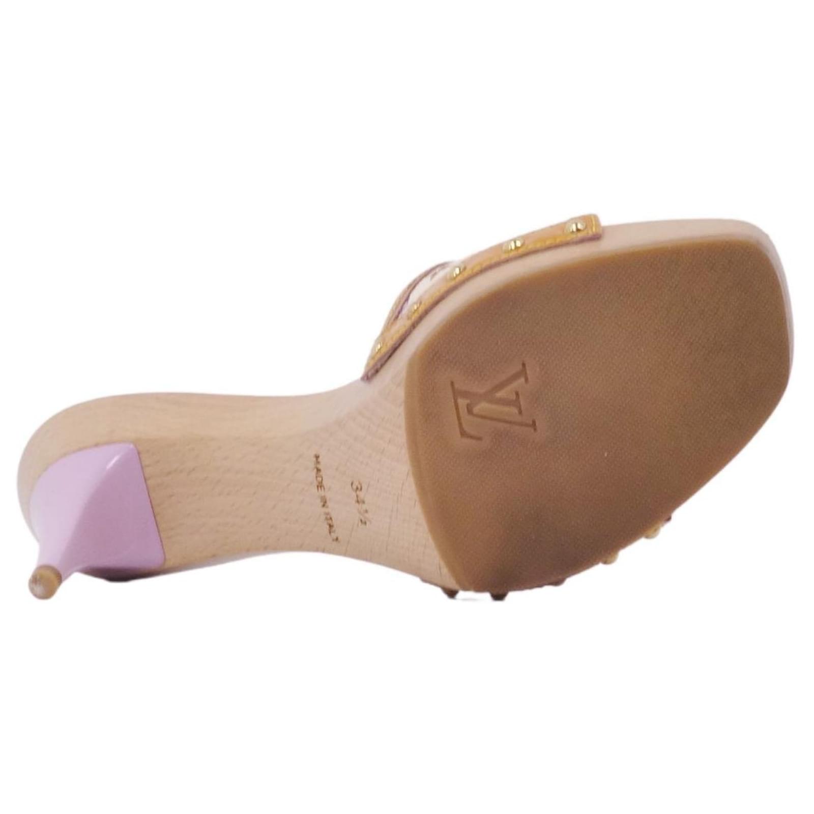 Sandale a talon Louis Vuitton - Vinted