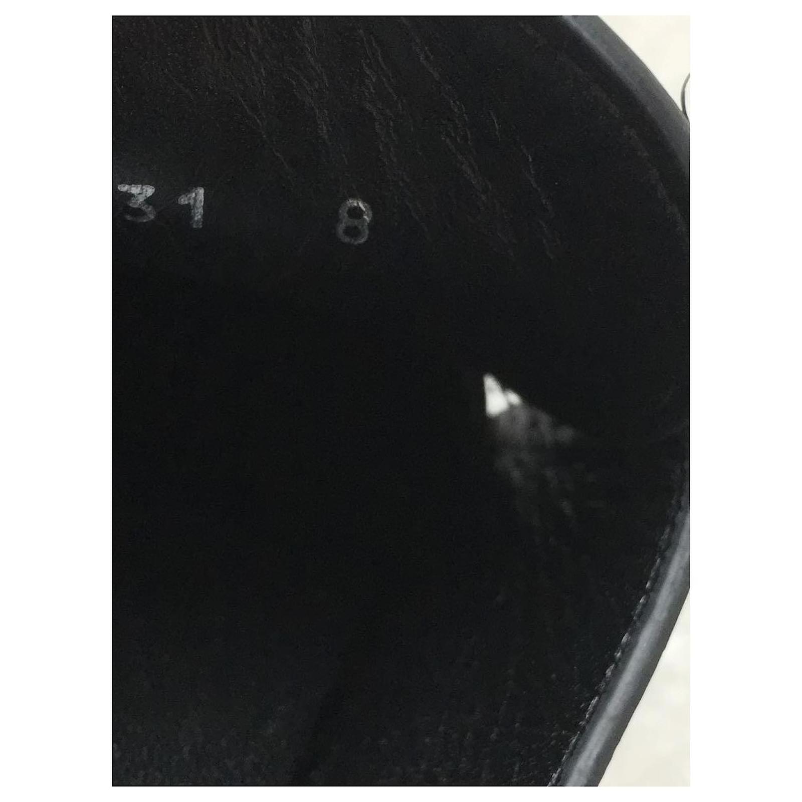 Louis Vuitton 1a8XNT / LV Easyline Mule / Slip-ons / Sandals / UK8 / BLK /  Leather Black ref.483562 - Joli Closet