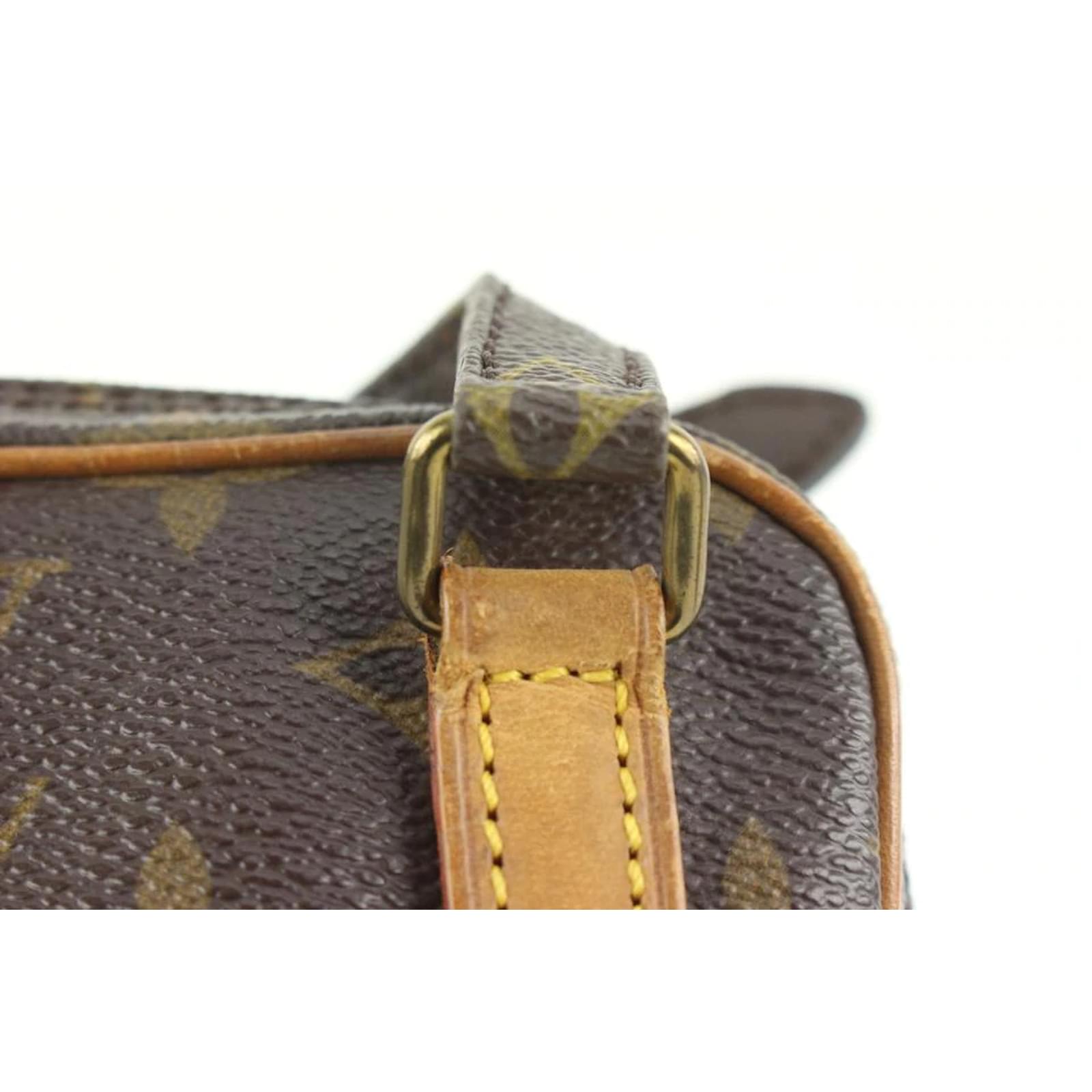 Louis Vuitton Monogram Pochette Marly Bandouliere Leather ref