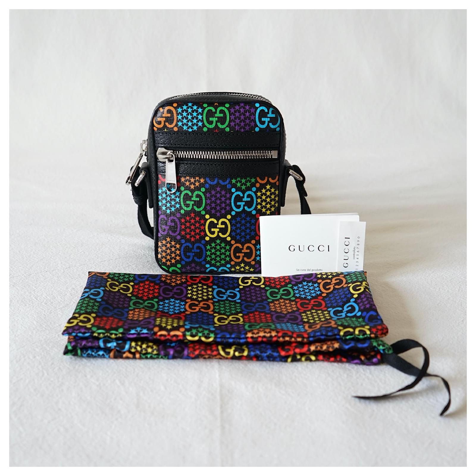 Gucci Psychedelic shoulder/crossbody bag Multiple colors Leather