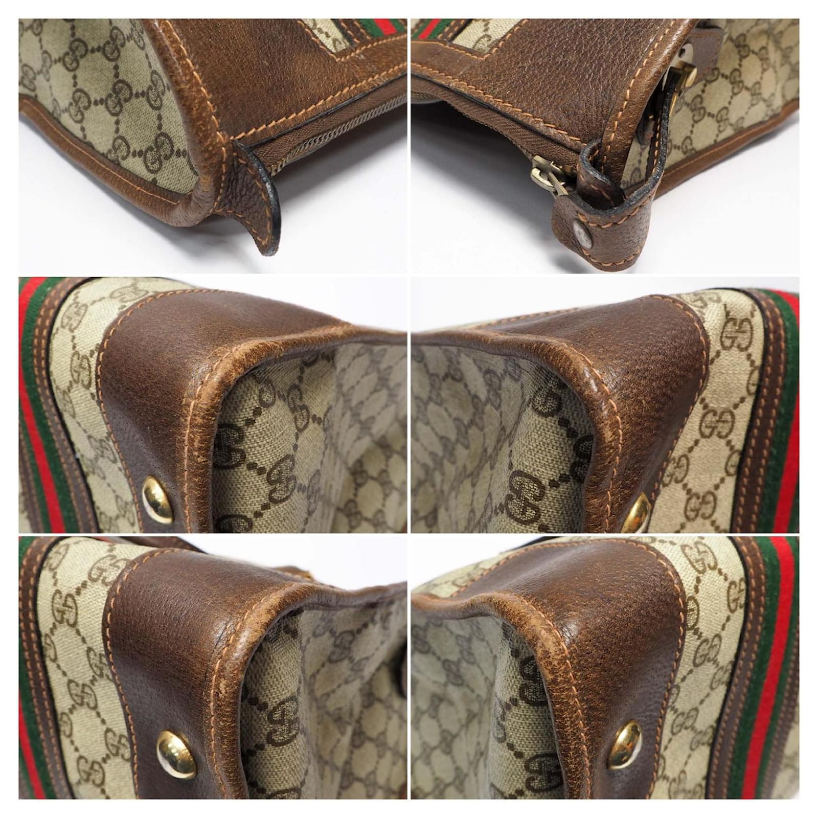 Vintage Gucci Doctor/boston/crossbody Bag Great Condition -  Denmark